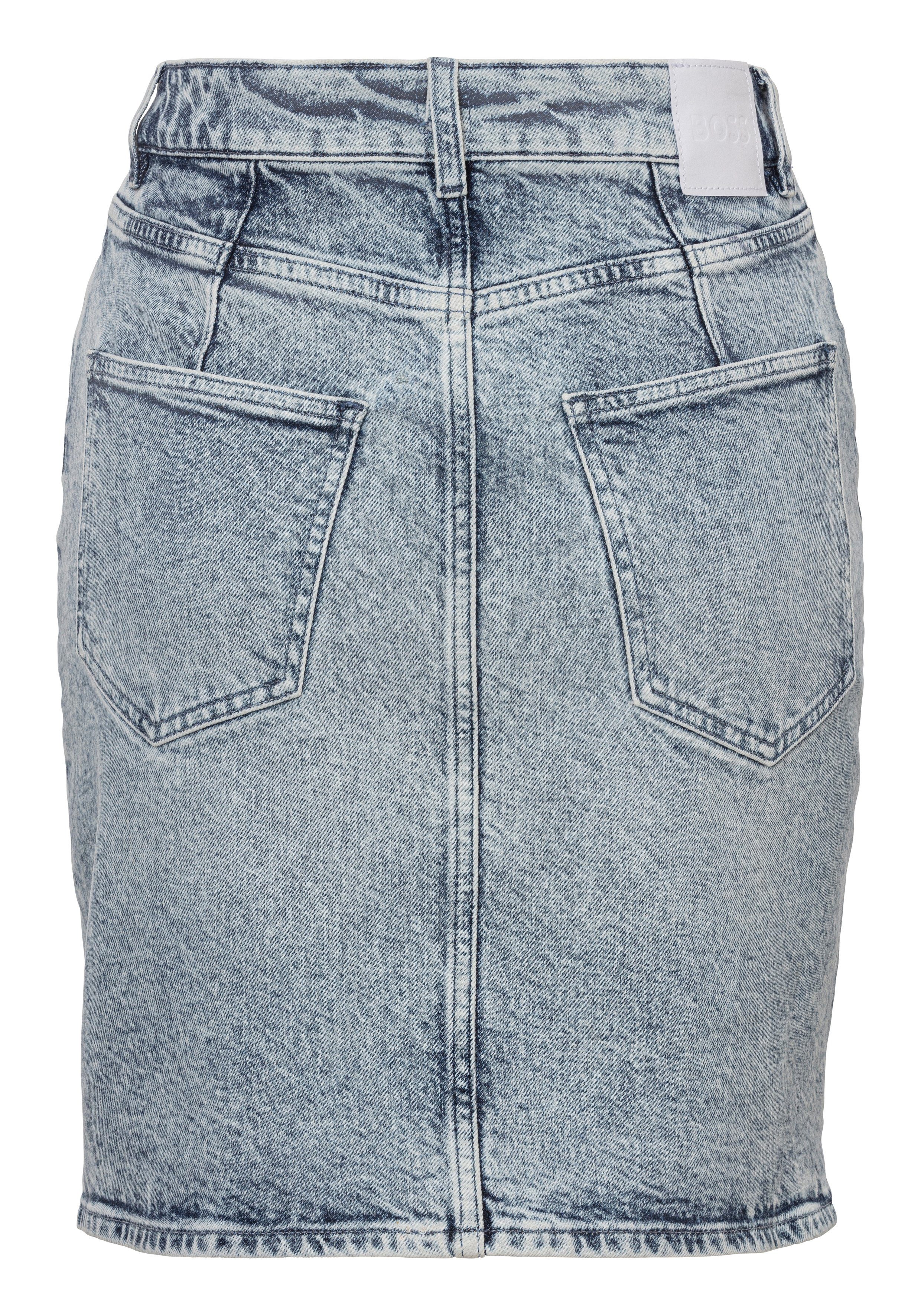 Boss Orange Jeans rok C_DENIM SKIRT 2.0 Premium damesmode