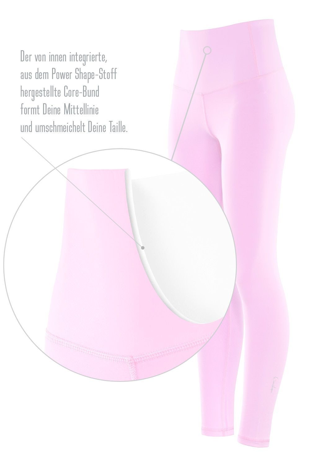 Winshape Legging Functional Comfort HWL117C met v-vorm applicatie en core-band