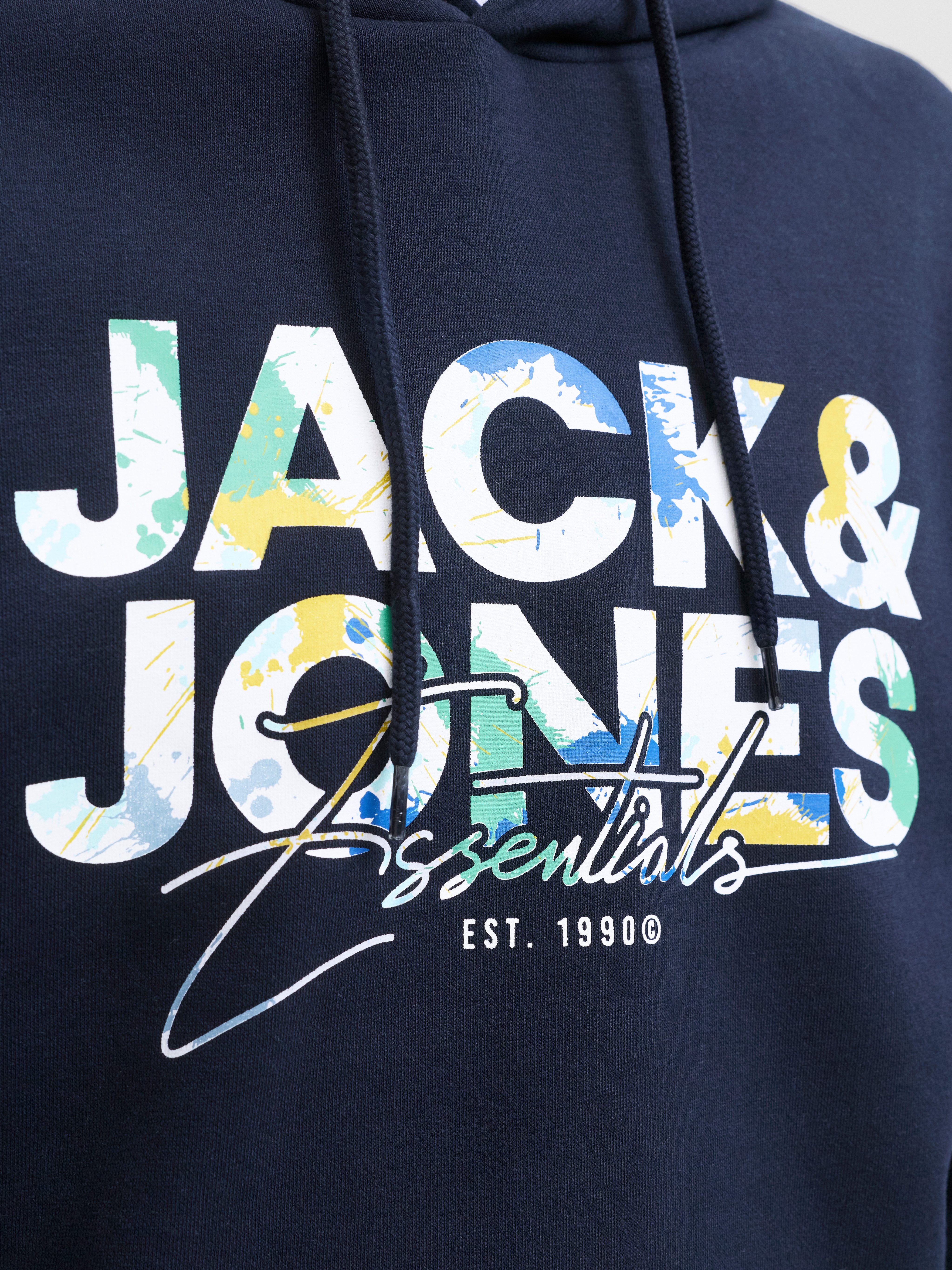 Jack & Jones Hoodie JJGEPLAS SWEAT HOOD