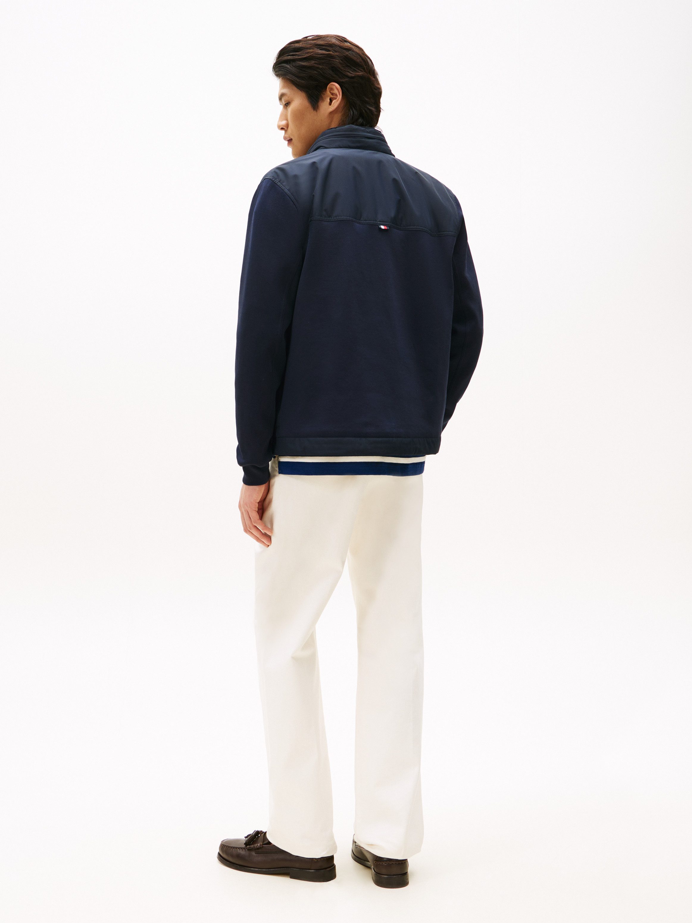 Tommy Hilfiger Blouson MIX MEDIA HARRINGTON Contrast structuur op de mouwen
