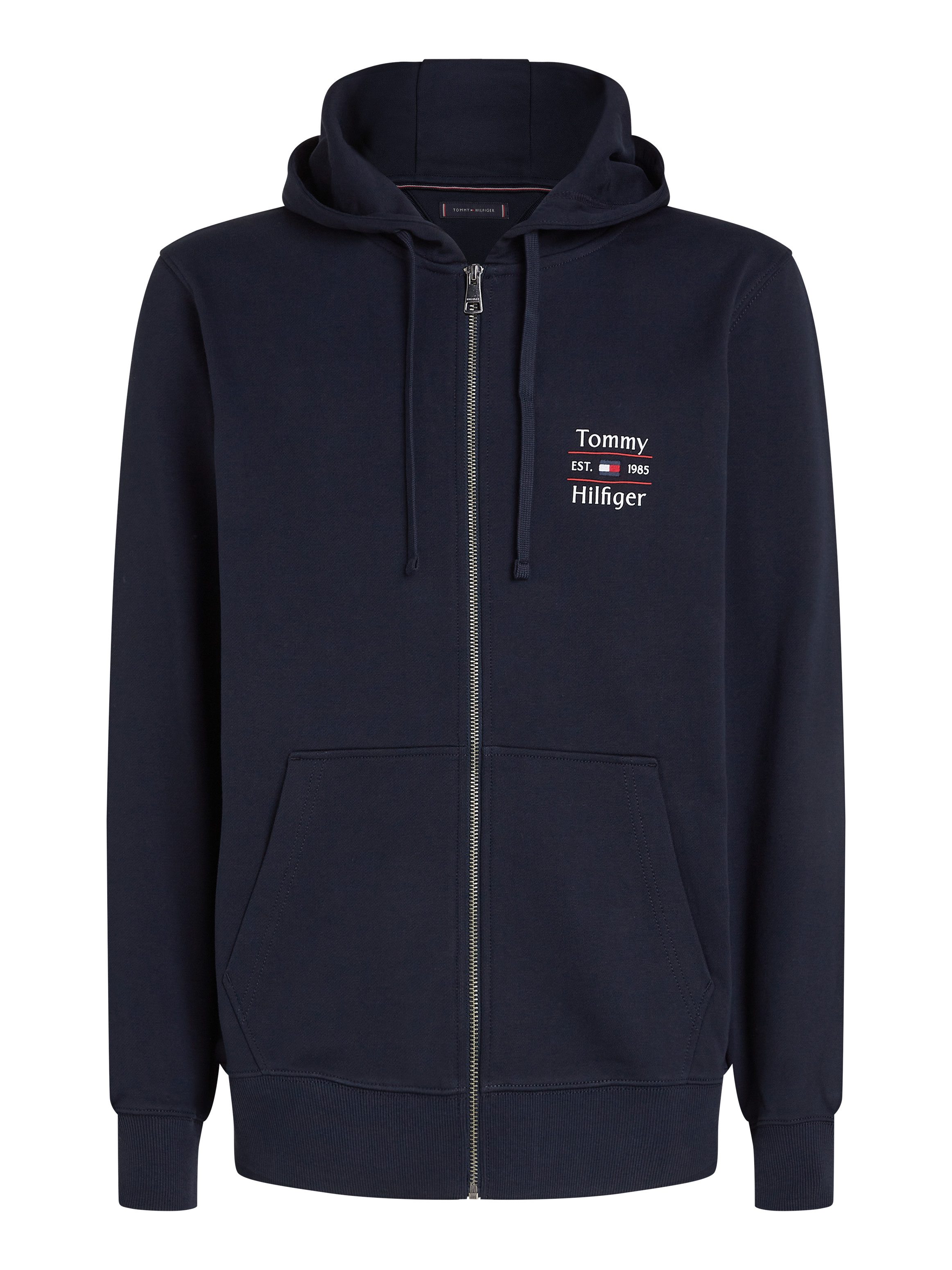 Tommy Hilfiger Capuchonsweatvest HILFIGER STACK HOODY ZT