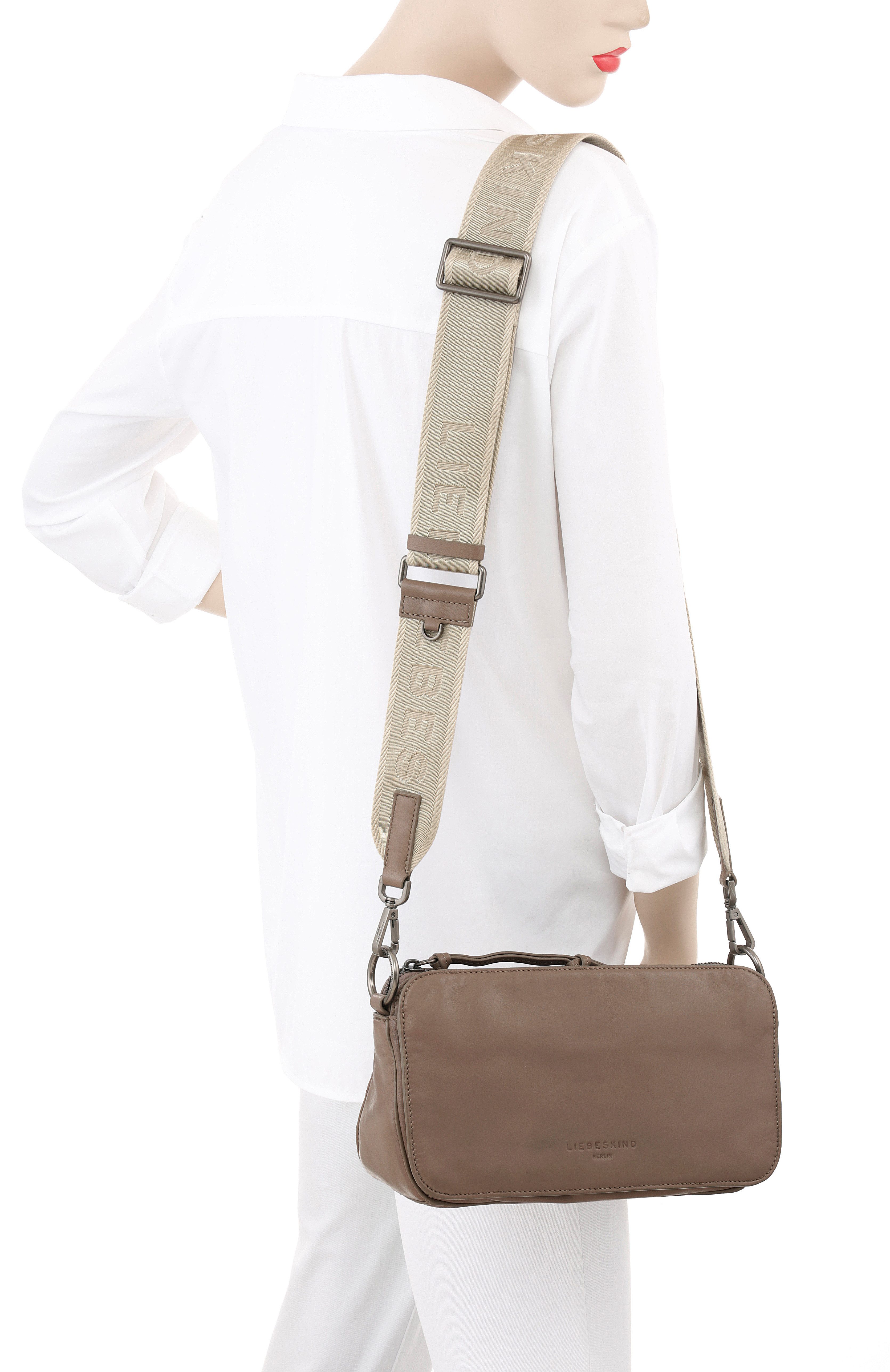 Liebeskind Berlin Schoudertas Crossbody CARRY OVER SHEEP NATURAL