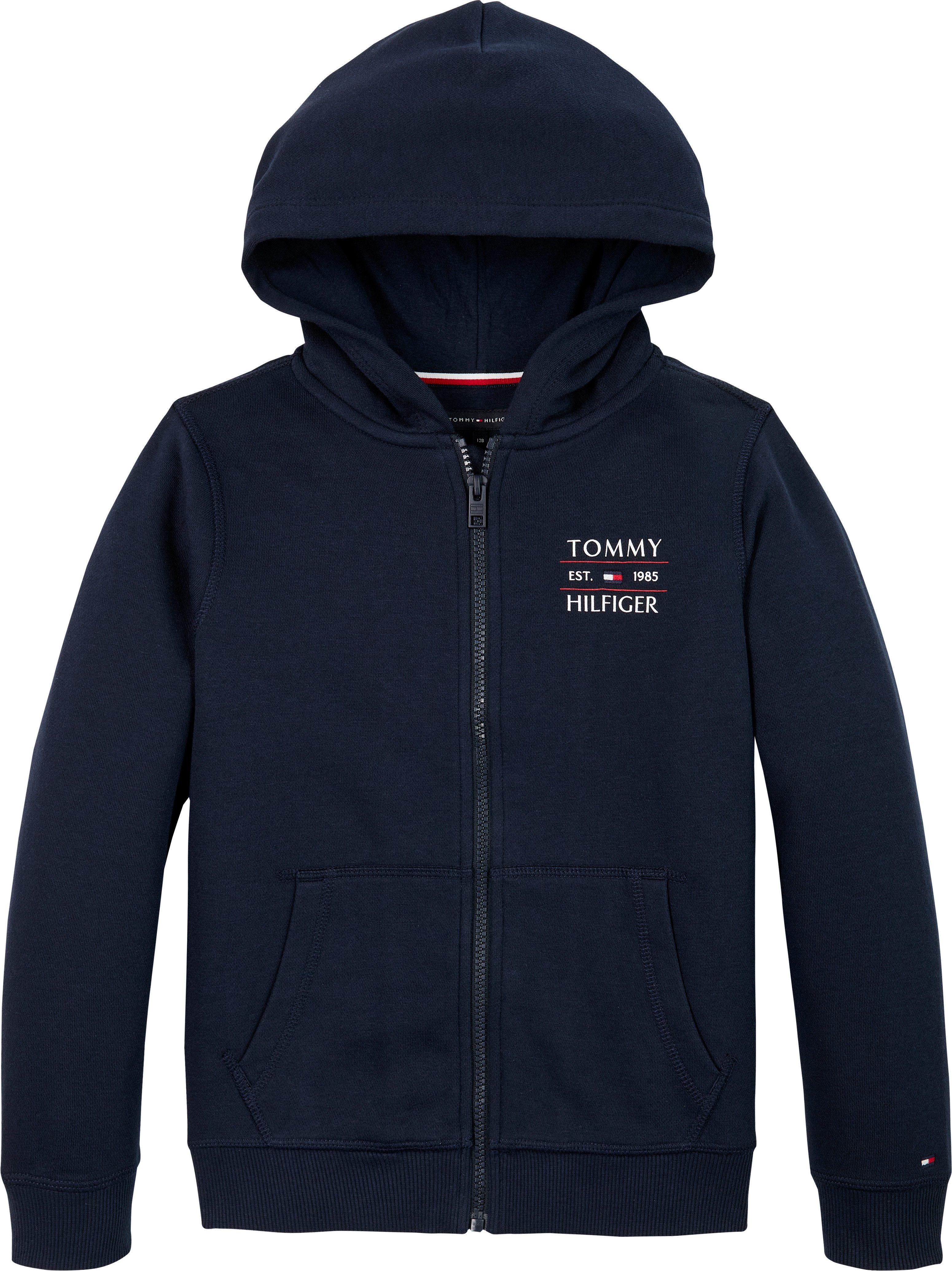 Tommy Hilfiger Capuchonsweatvest TOMMY FLAG HILFIGER ZIP HOODIE