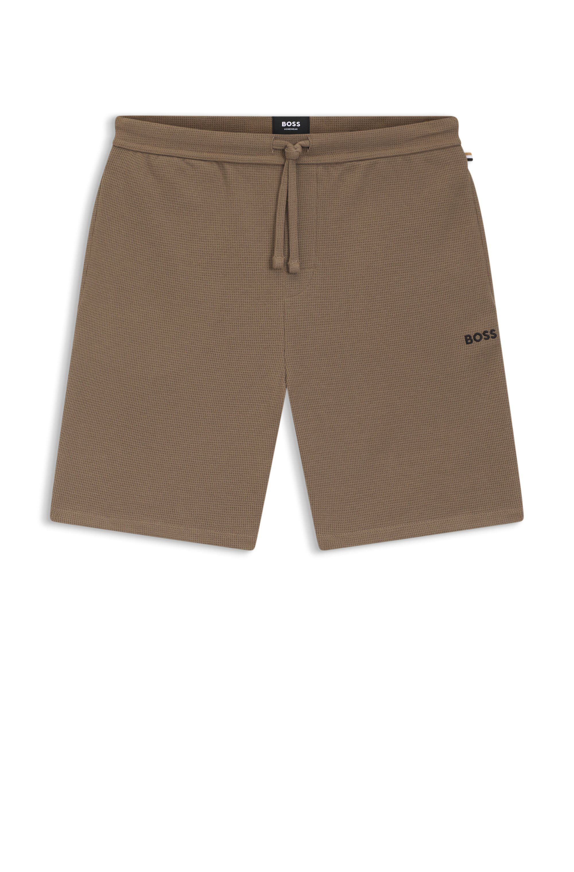 BOSS Pyjamashort Waffle Shorts