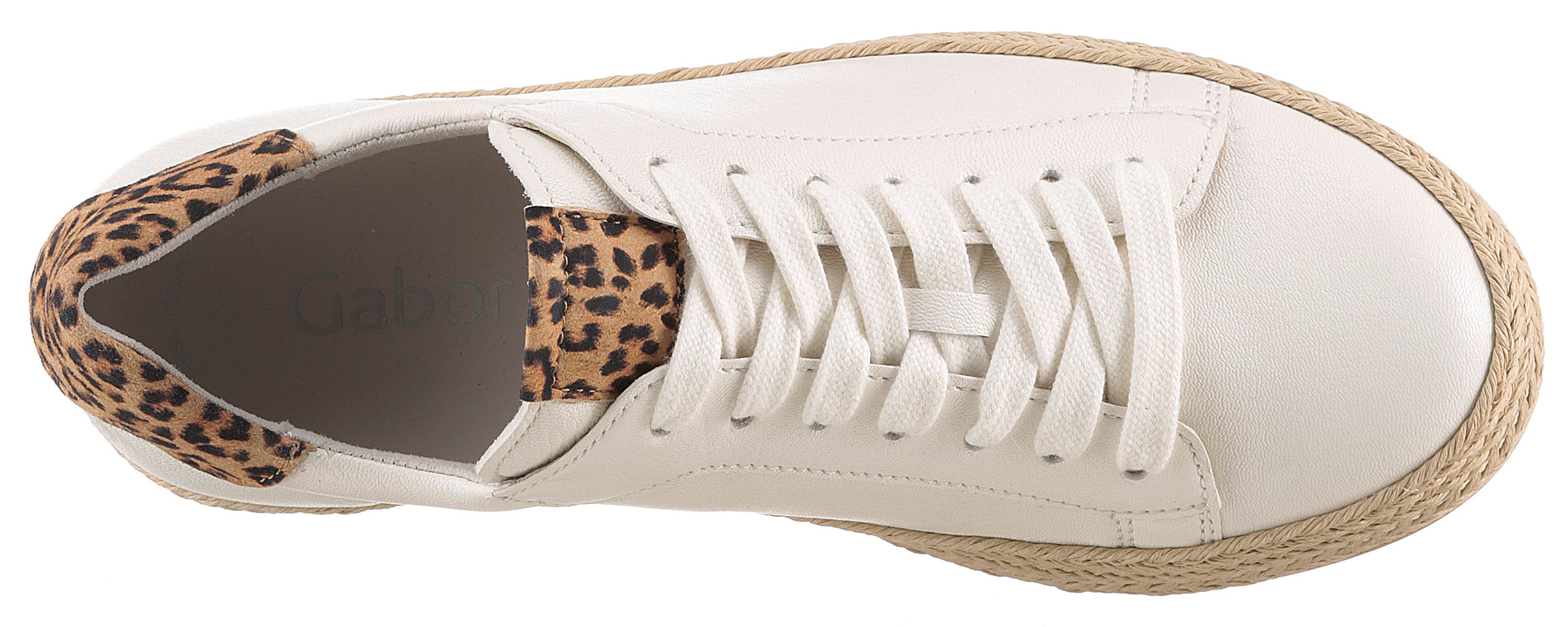 Gabor Plateausneakers , halfschoen, veterschoen, vrijetijdsschoen met best fitting-uitrusting