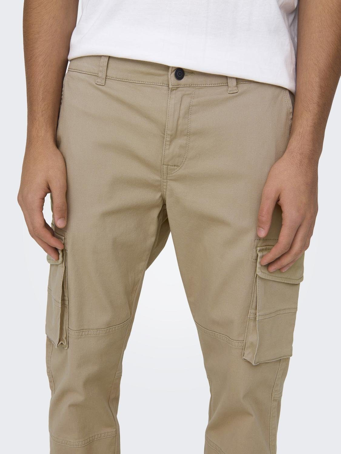 ONLY & SONS Cargobroek ONSCARTER LIFE CARGO CUFF 0013 PANT NOOS
