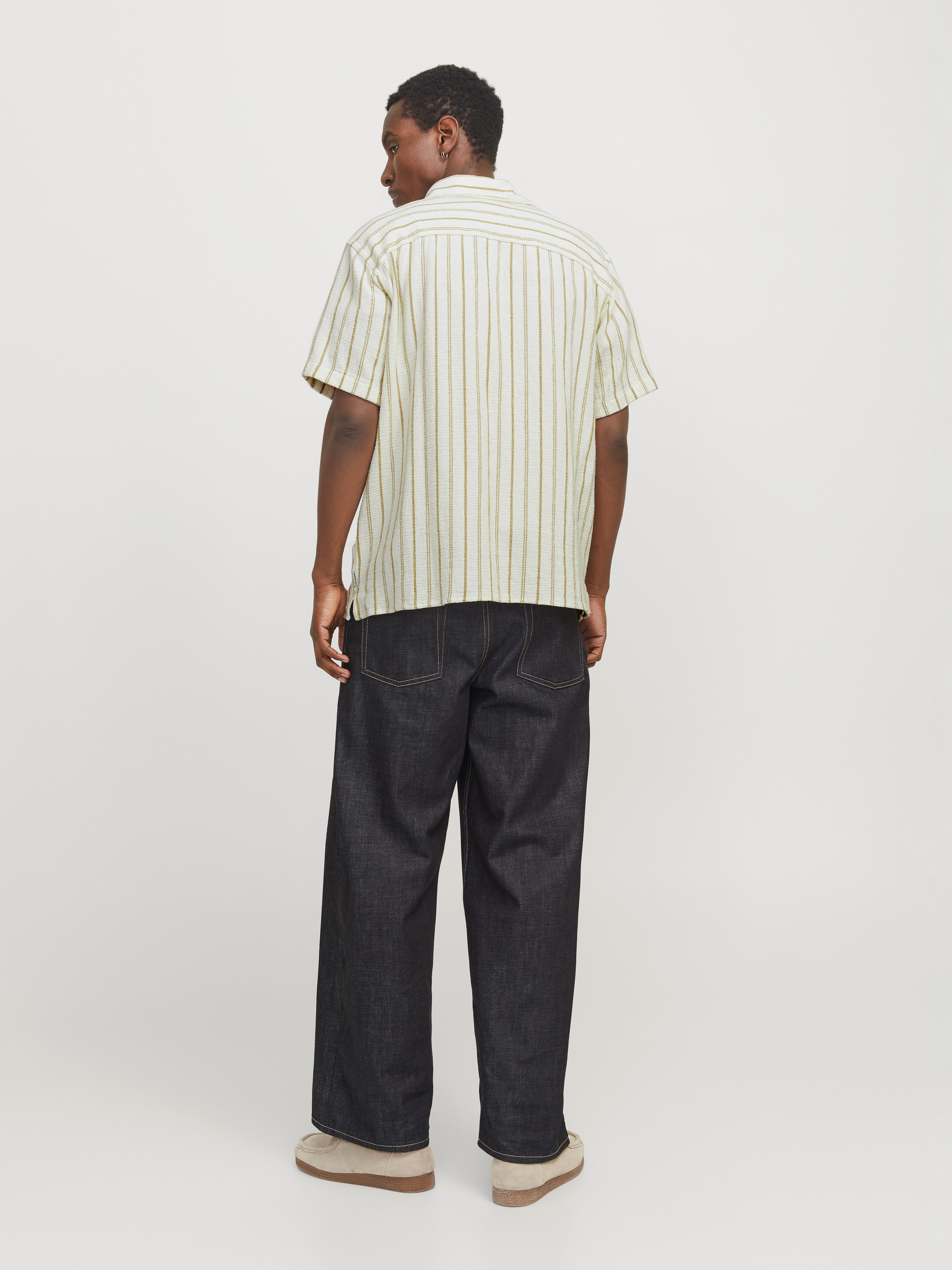 Jack & Jones Overhemd met korte mouwen JORCOBA STRIPE RESORT SHIRT SS SN