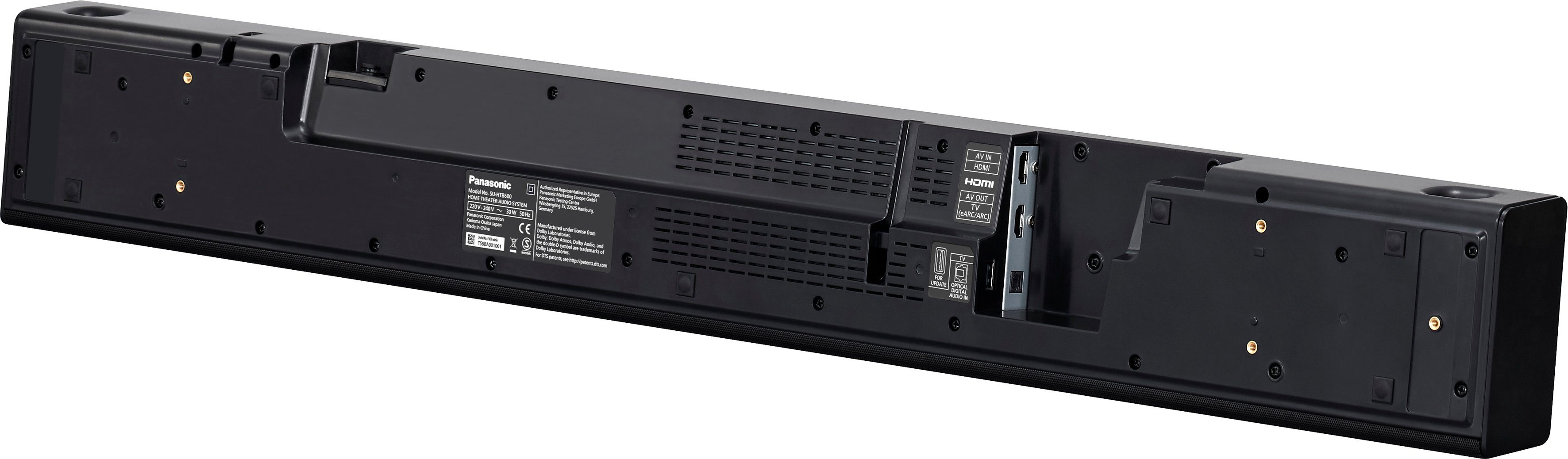 Panasonic 2.1-geluidssysteem SC-HTB600 soundbar