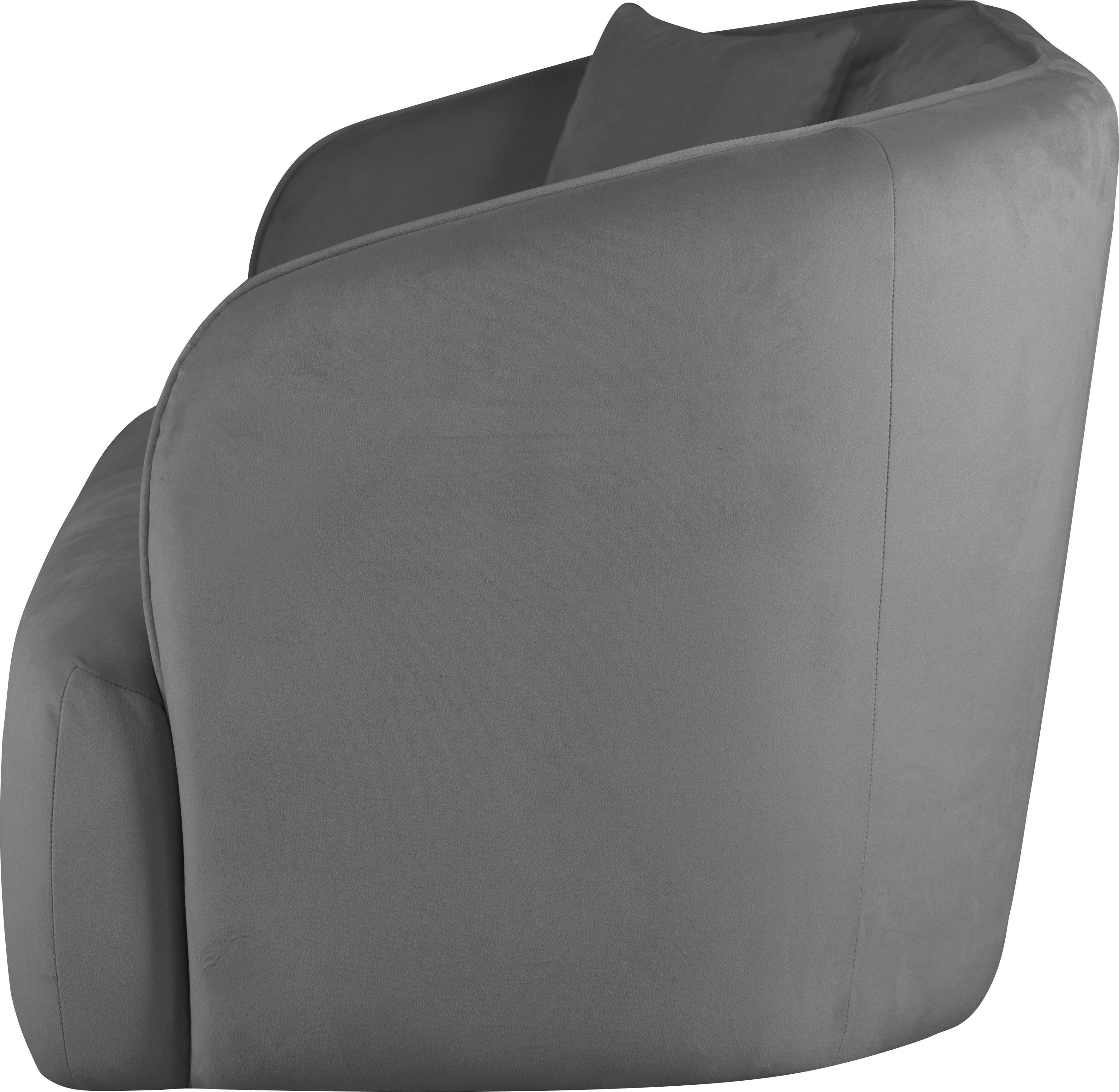 andas Fauteuil Kreukelzone ook met bouclé-bekleding