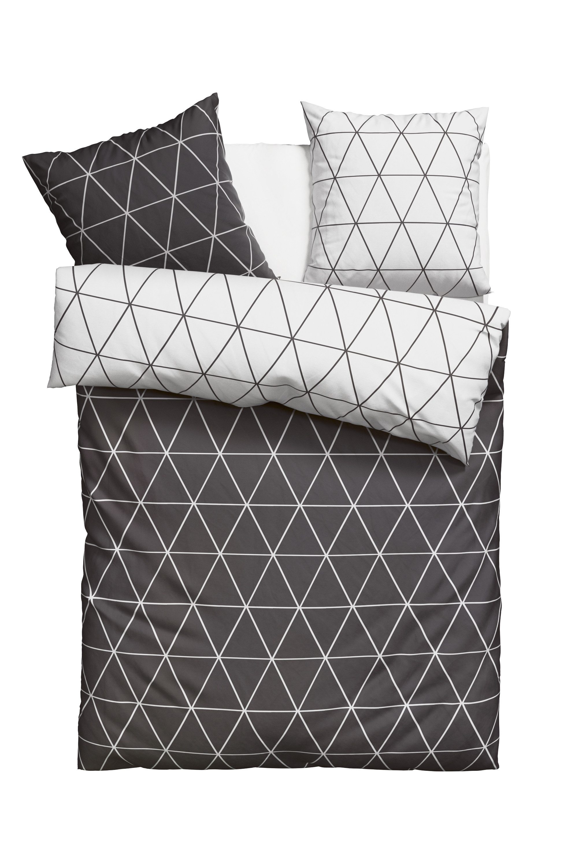 andas Beddengoed Balsby in maat 135x200 of 155x220 cm, 100% katoen (2-delig)