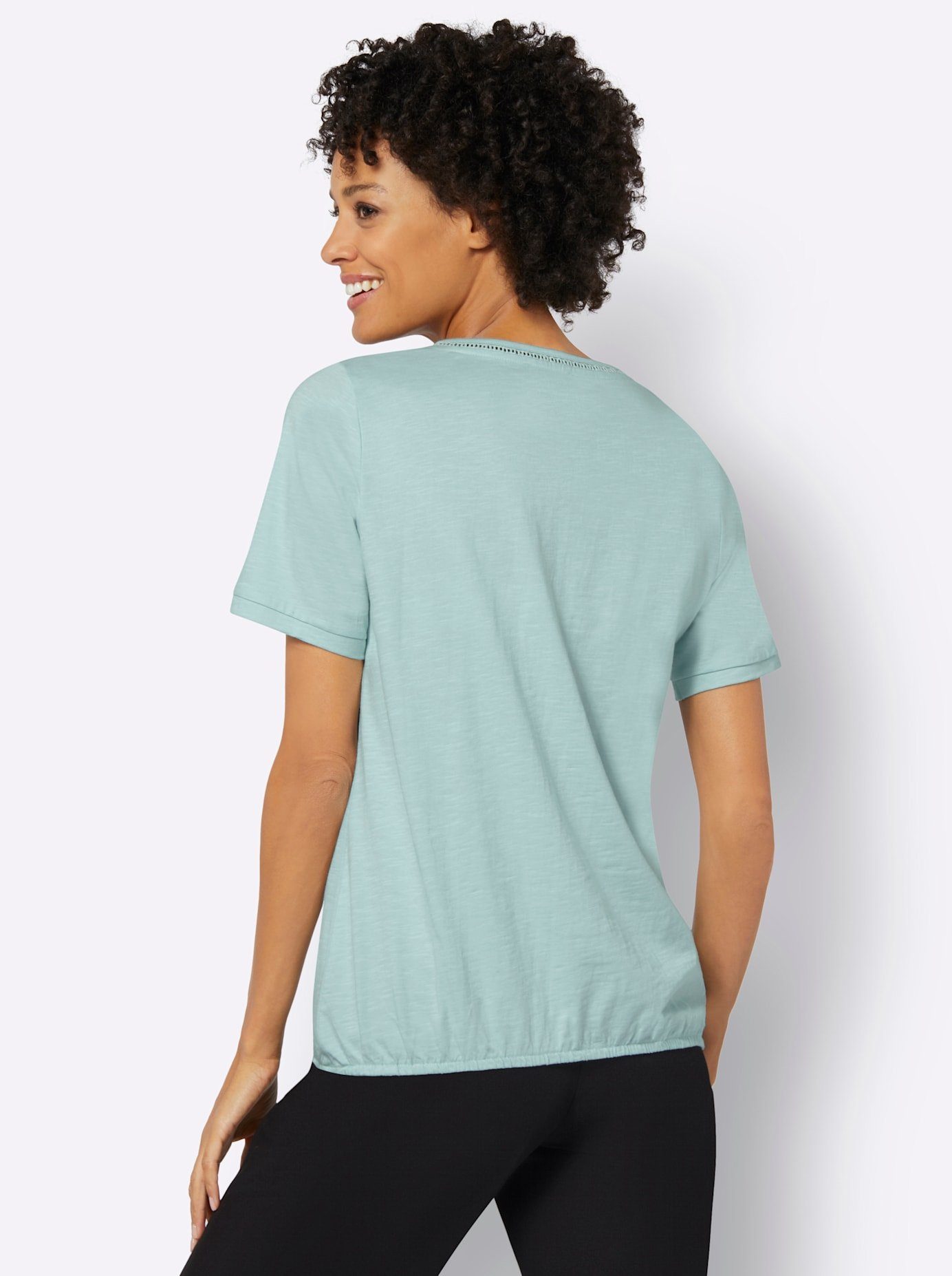 Casual Looks Shirt met ronde hals Shirt (1-delig)