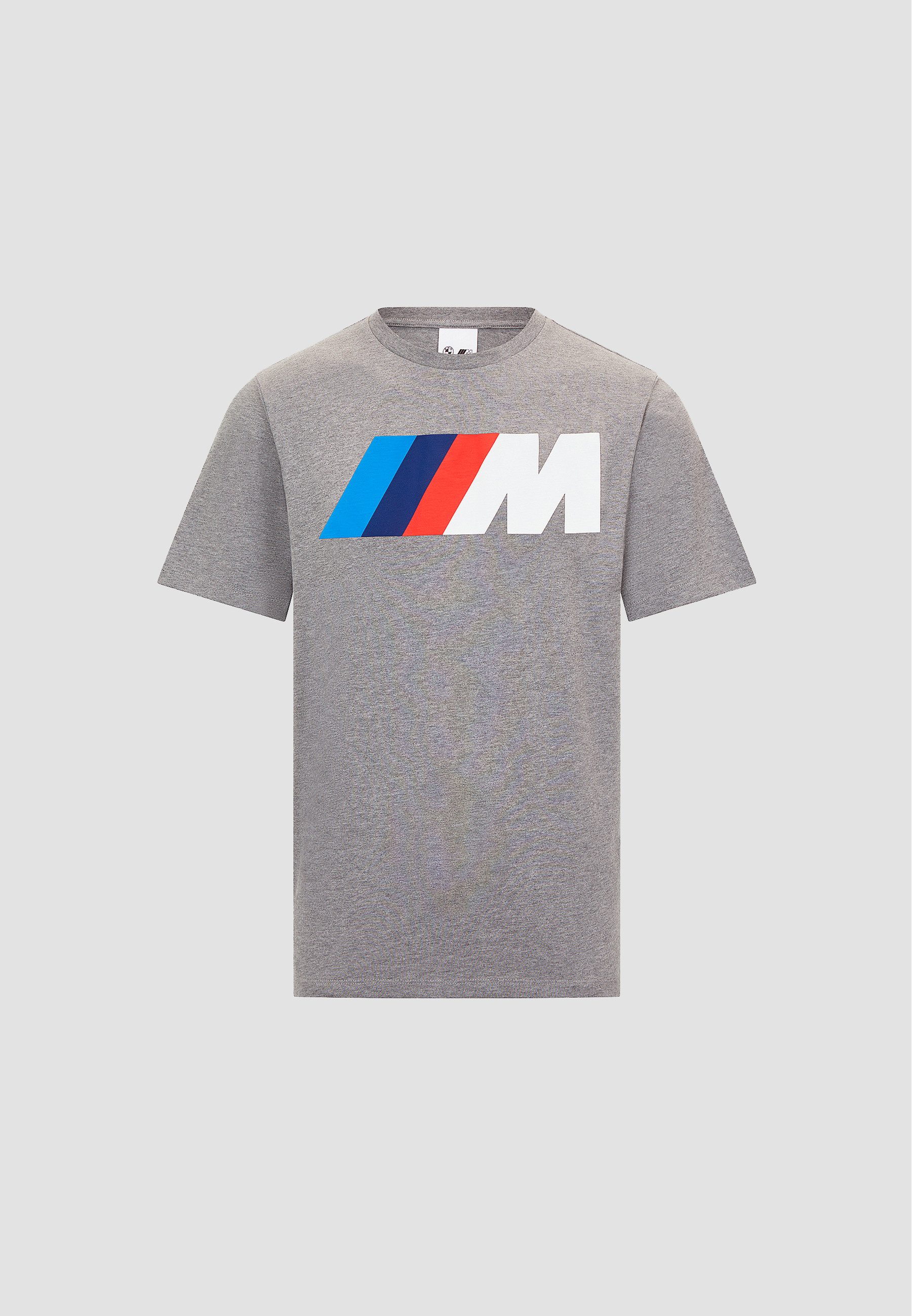 BMW T-shirt met bmw m logo puffdruk op de borst