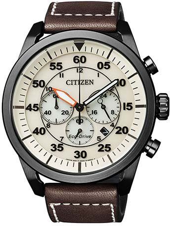 CITIZEN Chronograaf CA4215-04W met Eco-Drive