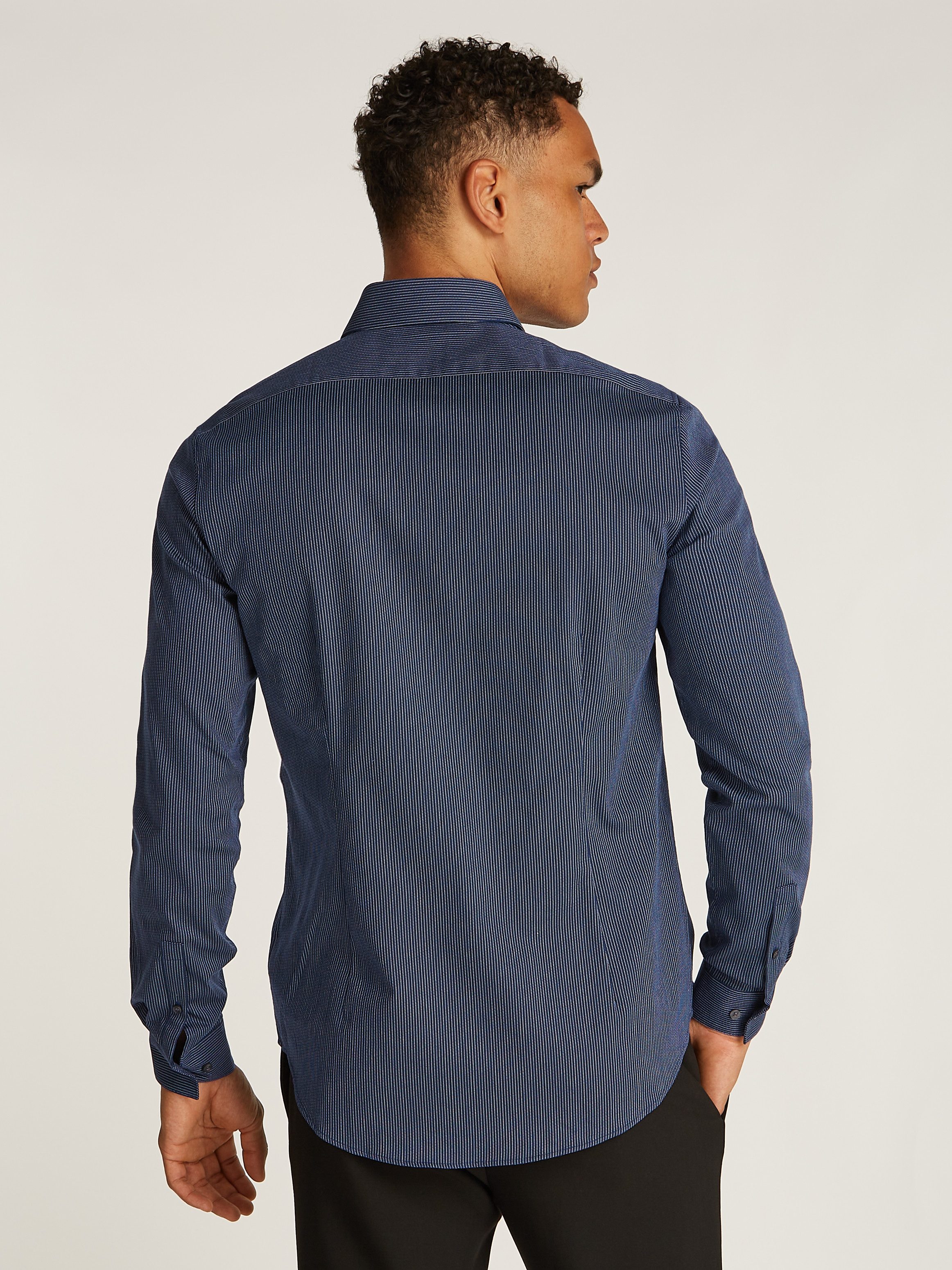 Calvin Klein Businessoverhemd BUSINESS STRIPE SLIM SHIRT