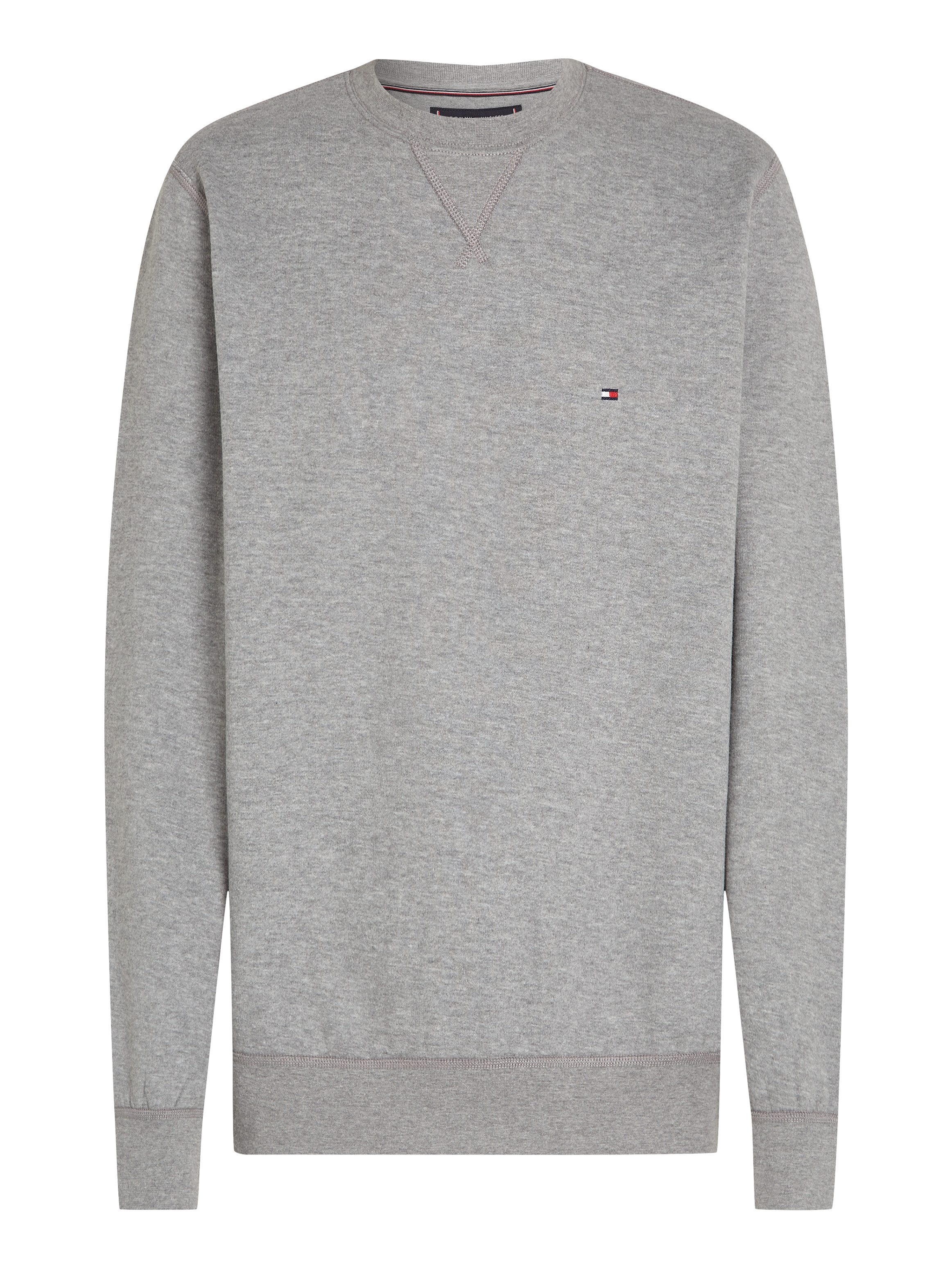 Tommy Hilfiger Sweatshirt ESSENTIAL FLEECE CREWNECK met tommy hilfiger logoborduursel
