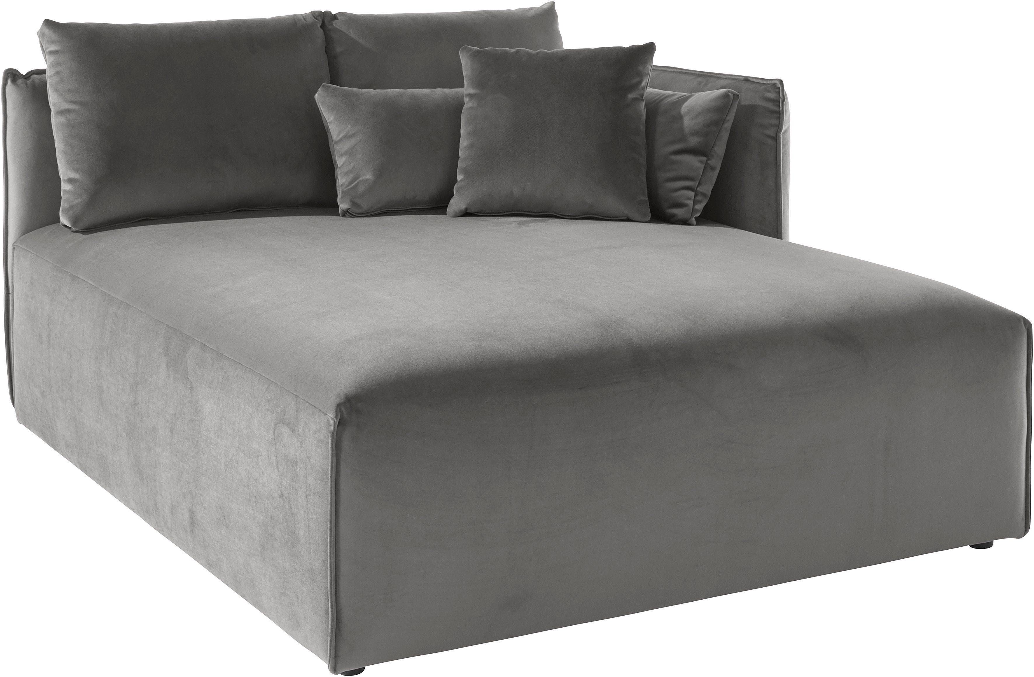 andas Ottomane Nöre Lounge-module - om zelf samen te stellen, breedte 138 cm, diepte 168 cm