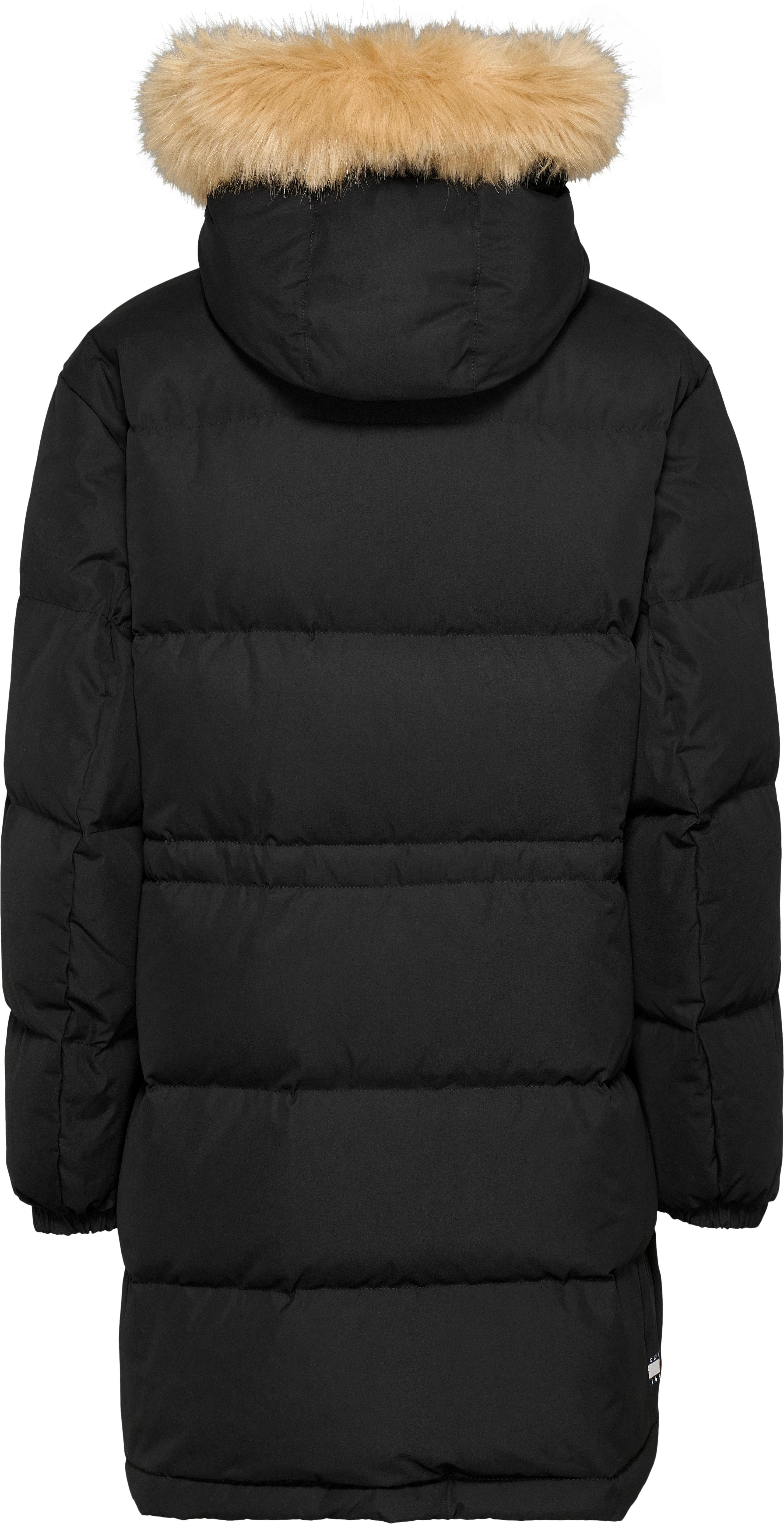 TOMMY JEANS Gewatteerde jas TJW MIDI ALASKA FAUX FUR