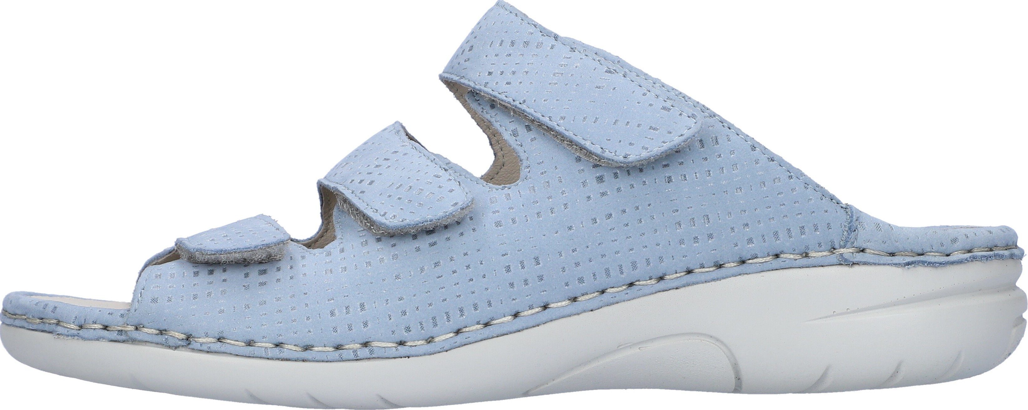 Waldläufer Slippers GUNNA , sleehak, zomerschoen, pantoffels in comfortabele schoenwijdte g
