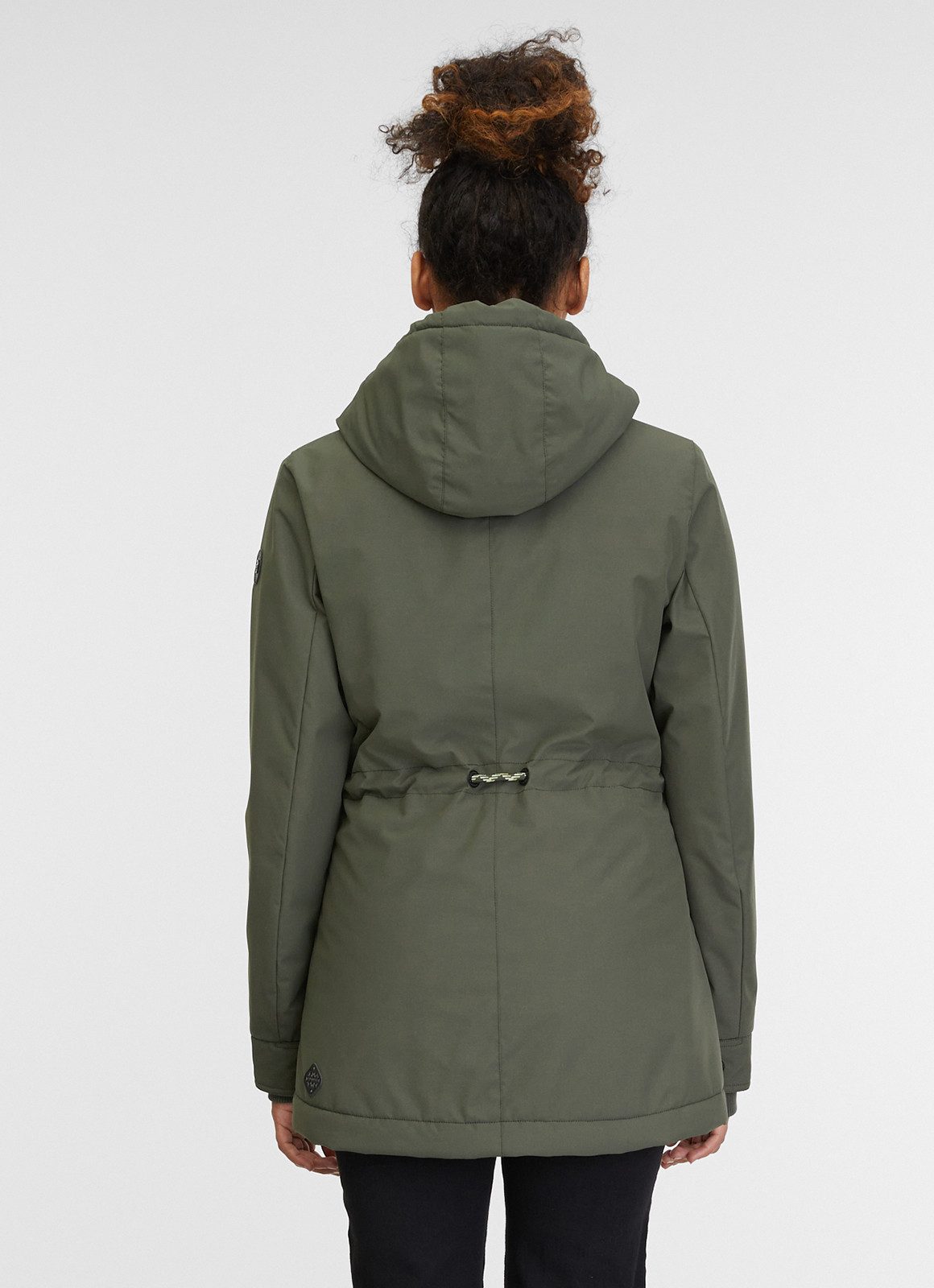 Ragwear Parka MONADIS WARM waterafstotende overgangsjas met verwarmende teddypluche voering