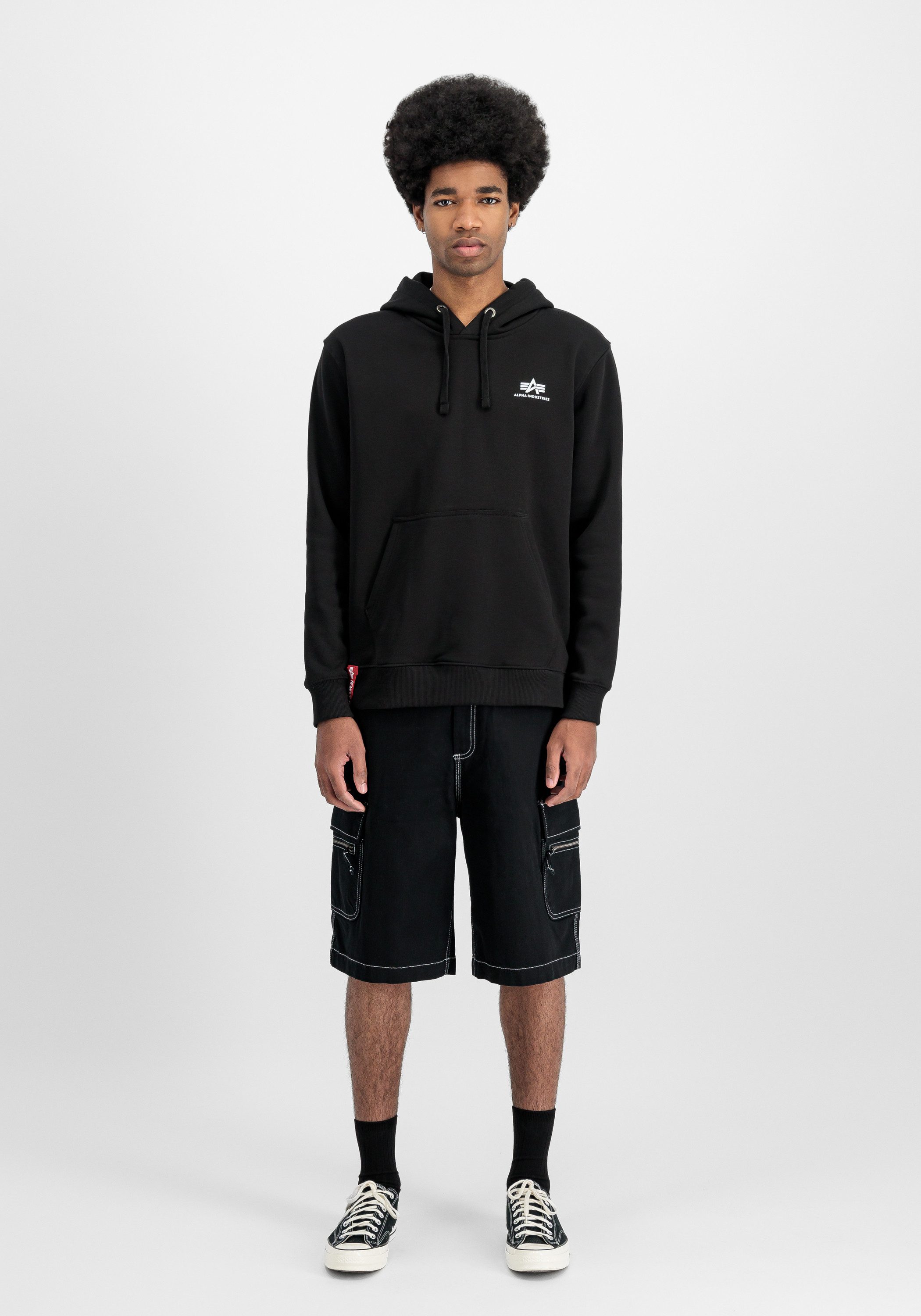 Alpha Industries Hoodie Alpha Industries Men - Hoodies Basic Hoodie Small Logo