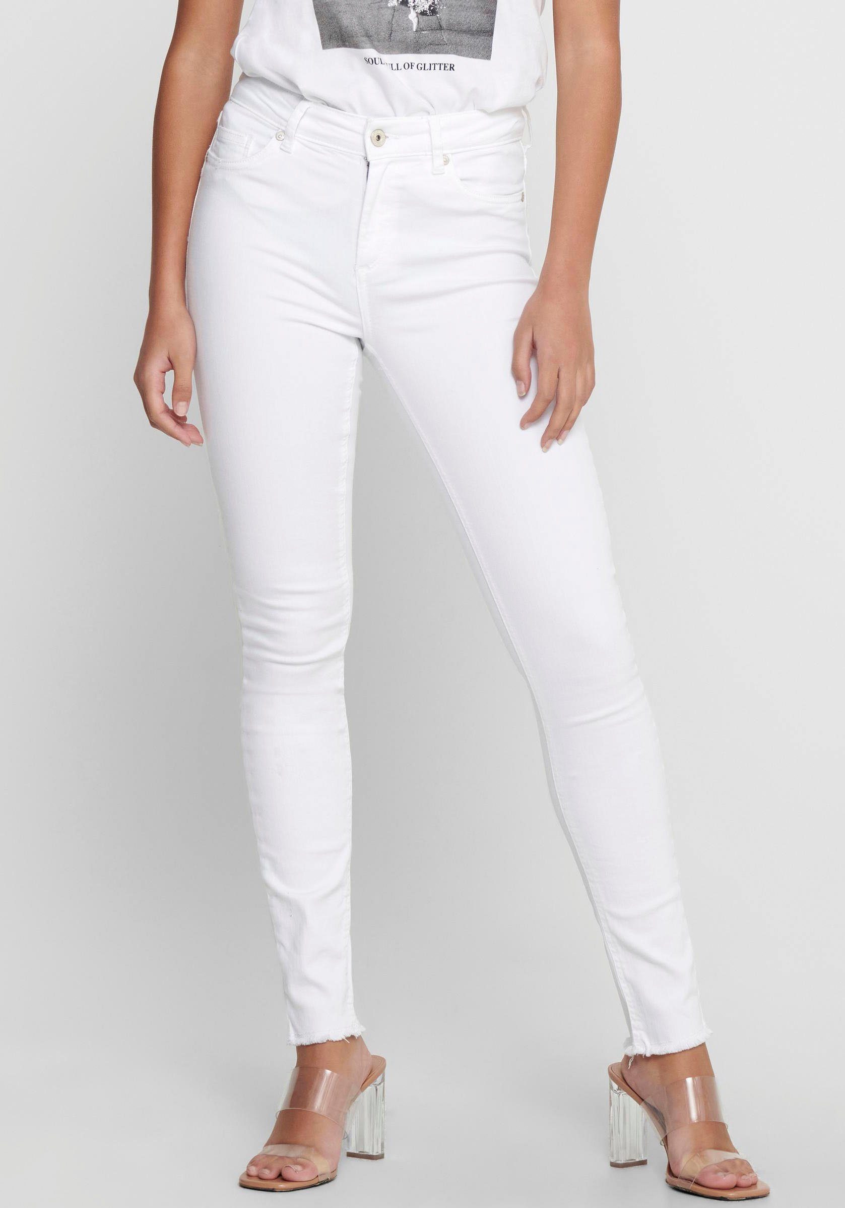 NU 15% KORTING: Only Blush mid ankle Skinny jeans