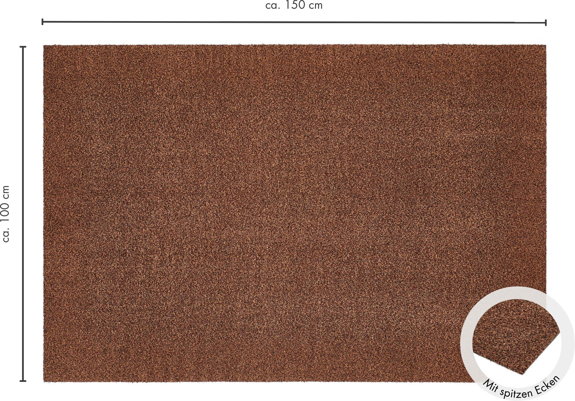 Andiamo Mat Samson, Made in Netherlands Vuilafstotende mat, wasbaar, antislip, ook verkrijgbaar als 2-delige set