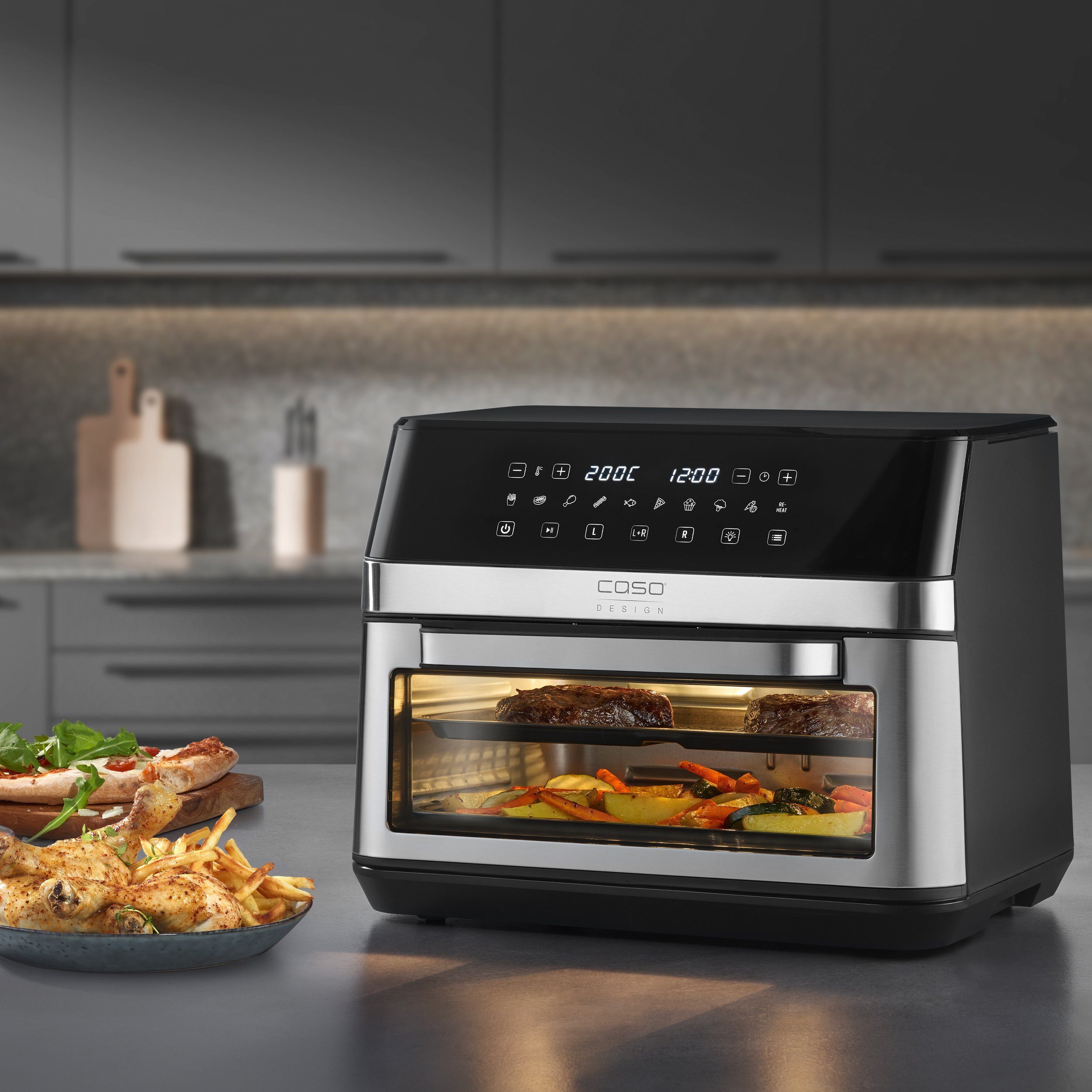 Caso Airfryer 3186 Design AirFry DuoChef