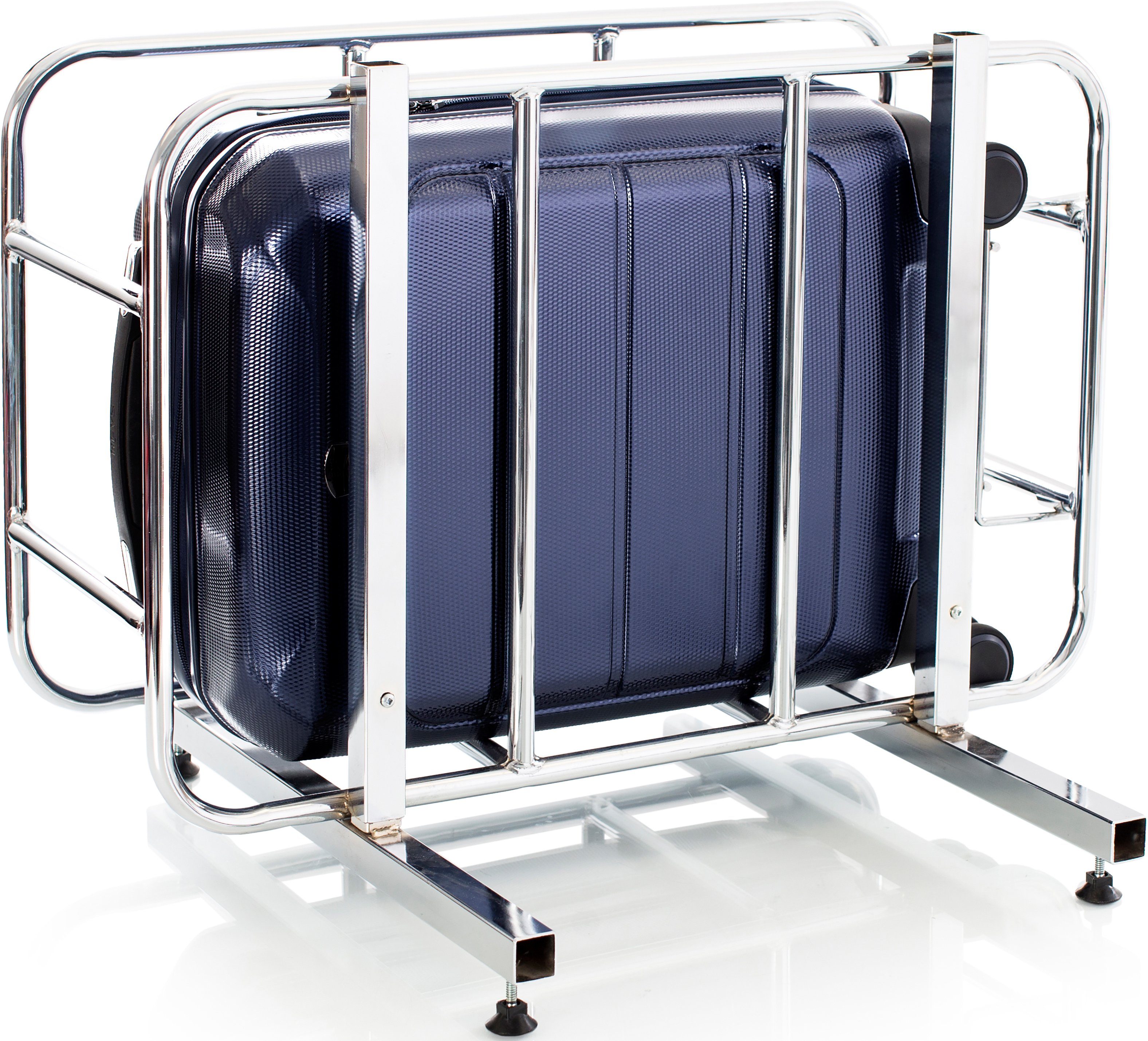 Heys Hardshell-trolley Eco Case, 53 cm, Navy Blauw Heys x Joachim Llambi handbagagekoffer reisbagage