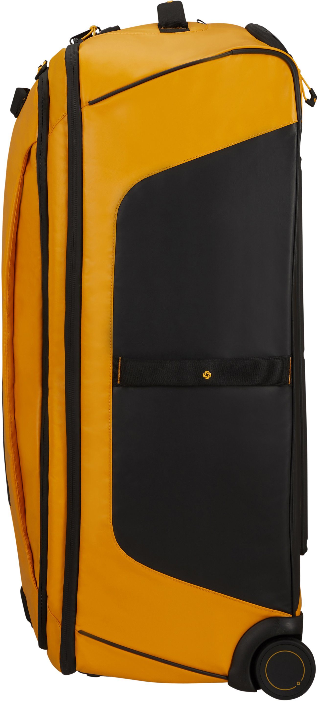 Samsonite Reistas ECODIVER 79 cm Yellow met trolley- en rugzakfunctie gedeeltelijk van gerecycled materiaal