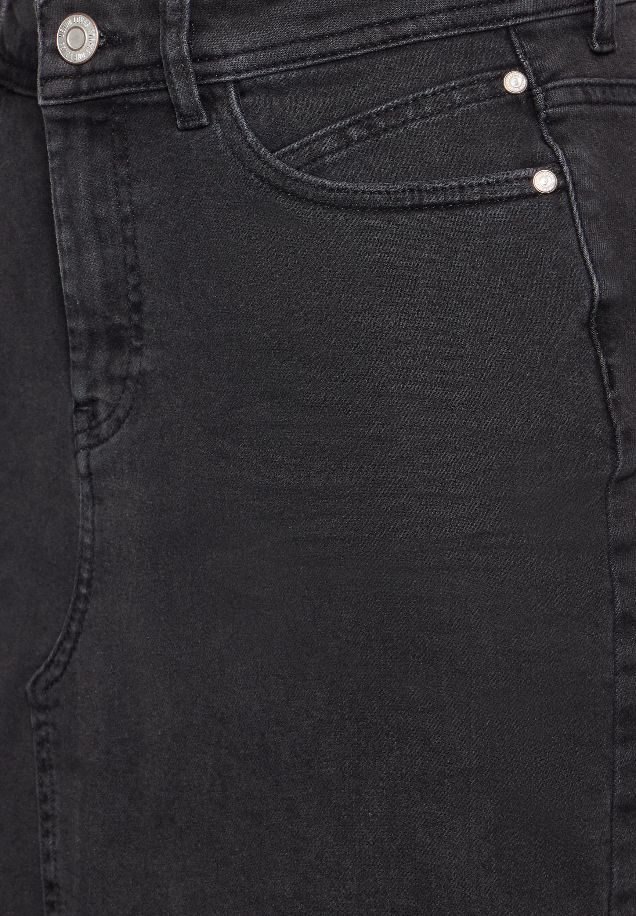 STREET ONE Jeans rok met zakken