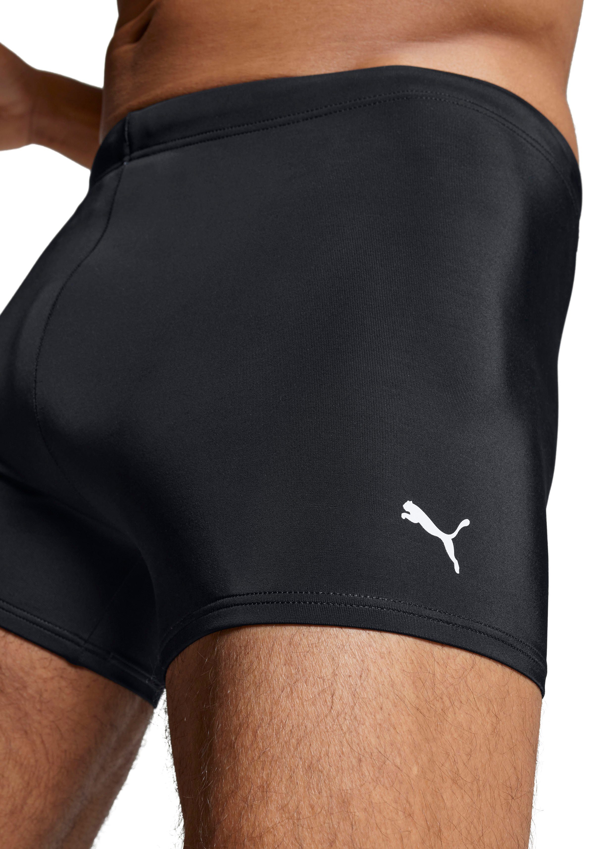 PUMA Zwembroek voor met kleine logo-opdruk