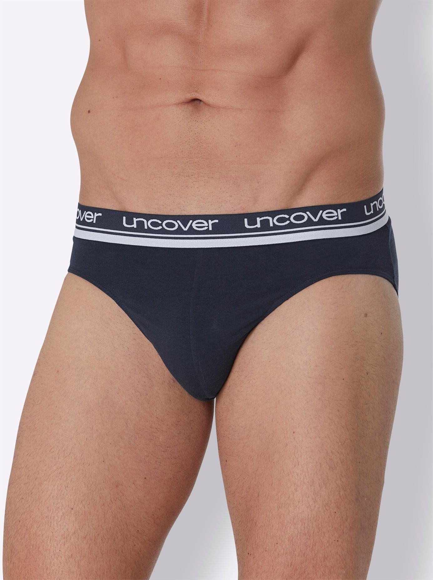 Schiesser Slip (3 stuks) heren slips maat 8 blauw