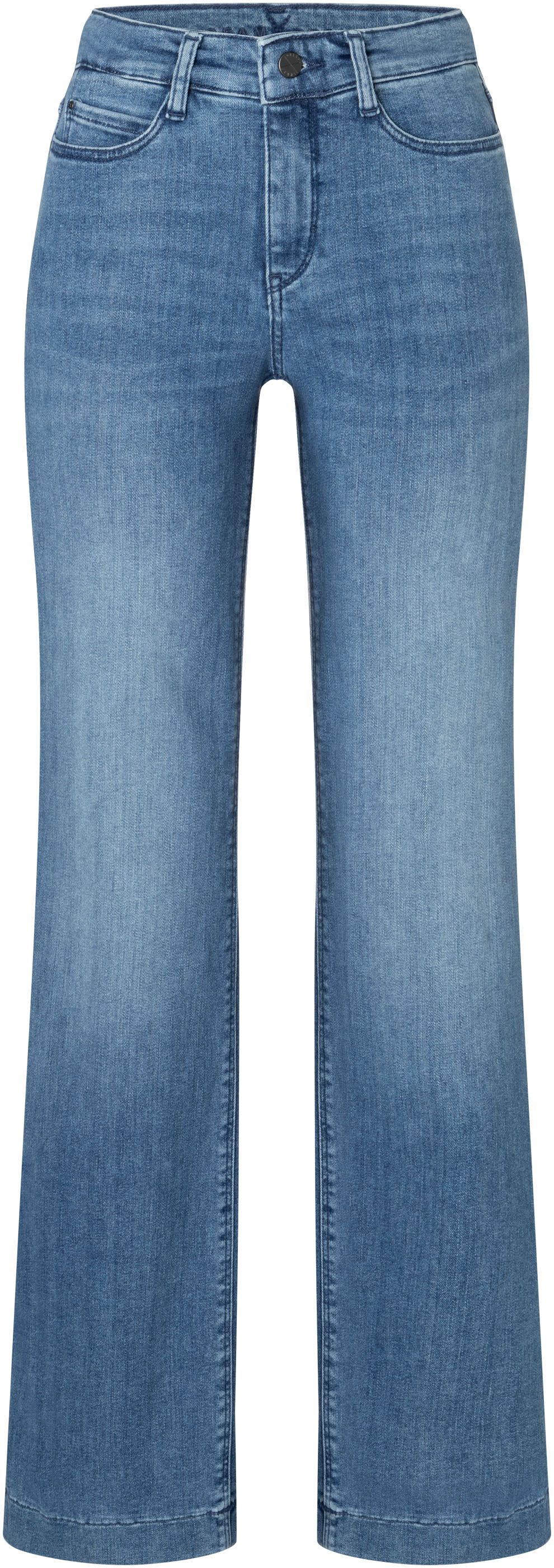 MAC Wijde jeans Dream Wide authentic dames wide leg jeans maat 38 blauw