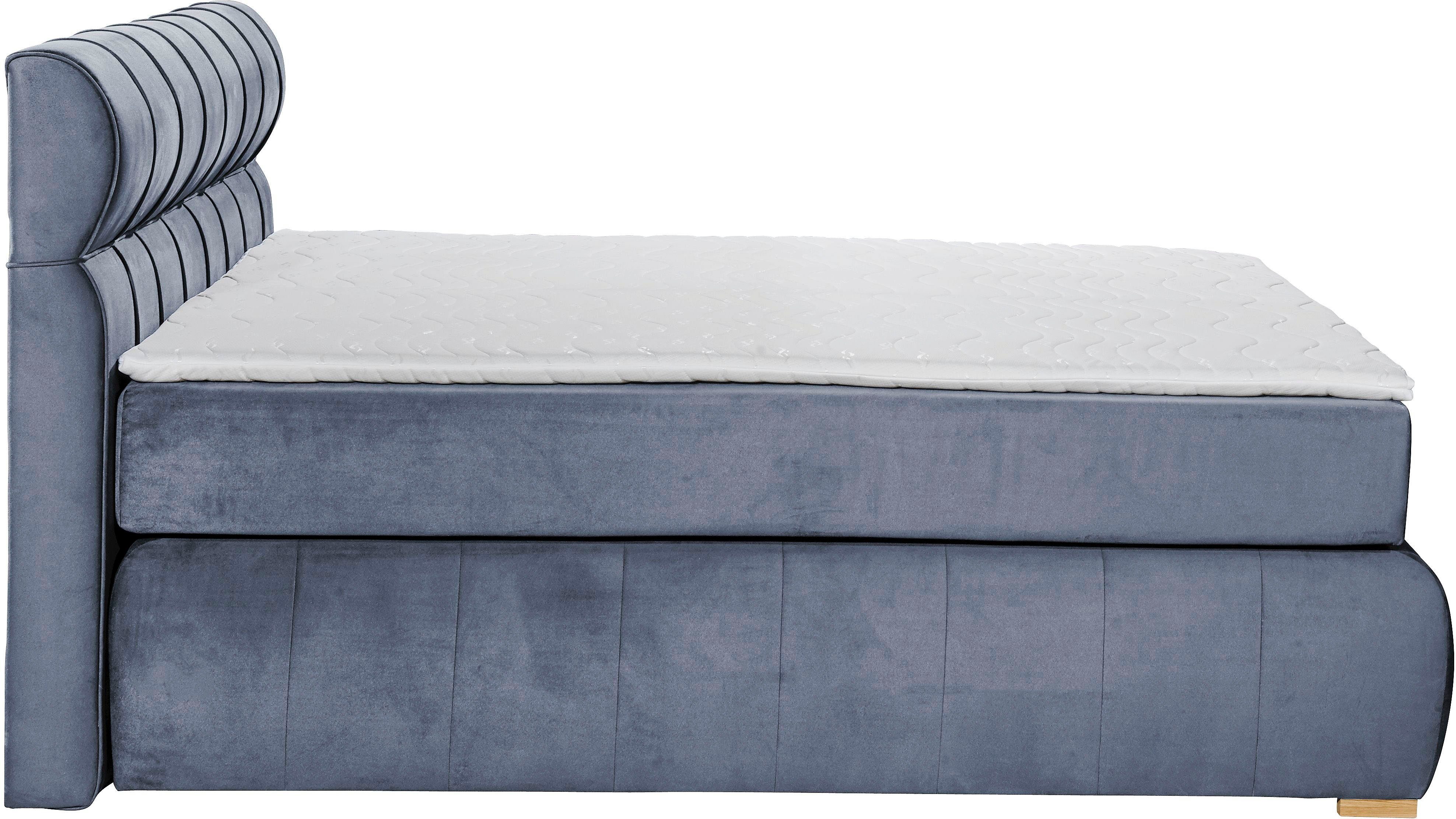 Places of Style Boxspring Felicia in h4, incl. matrastopper en bedbox