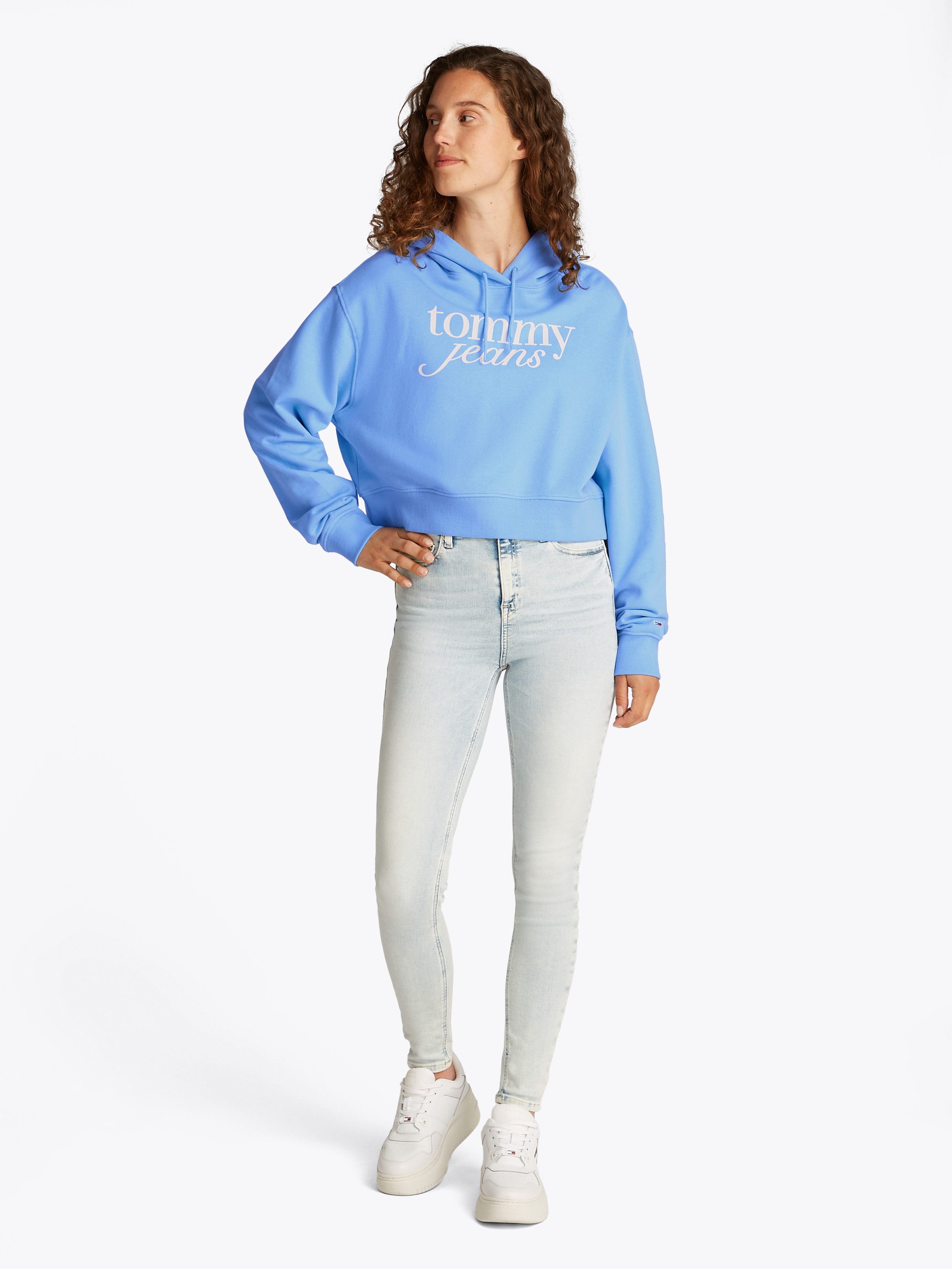 TOMMY JEANS Hoodie TJW RLX CRP SCRIPT HOODIE EXT
