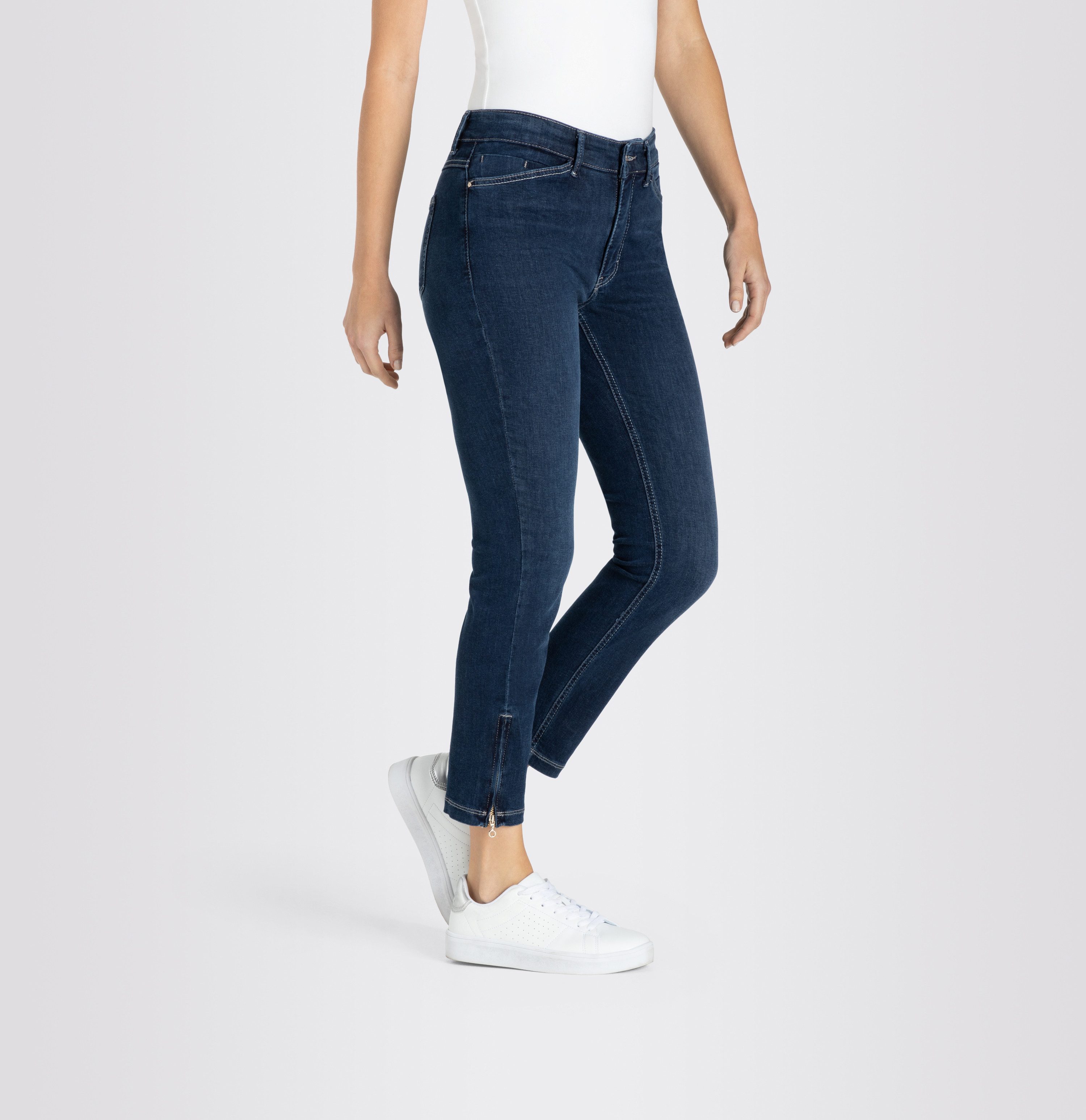 MAC 7 8 jeans Dream Chic Verkort model met ritssluiting