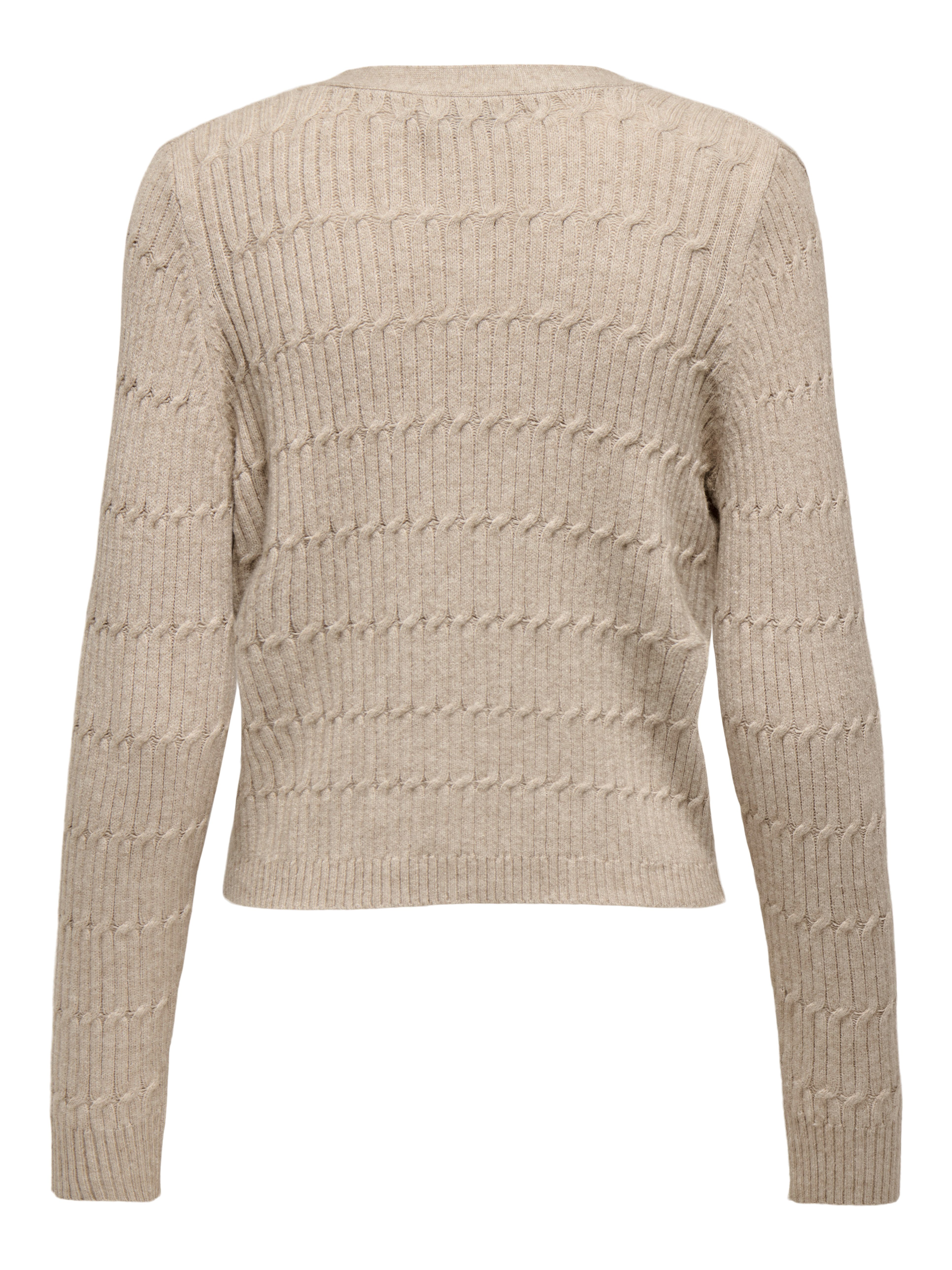 Only Vest ONLKATIA LS CABLE V-NECK CARDIGAN CC KNT