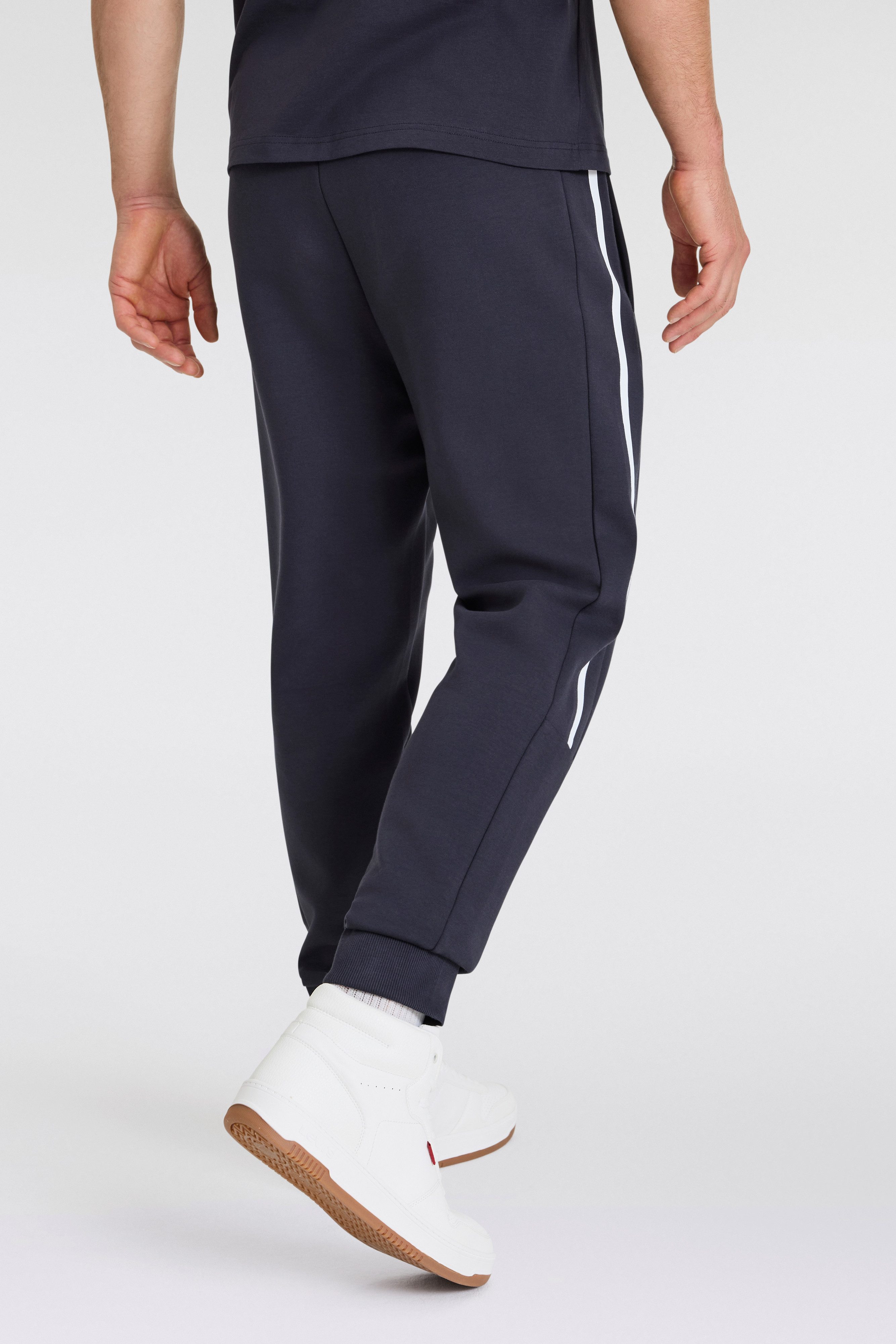 BOSS GREEN Joggingbroek Hadikonos met boss logo-opdruk