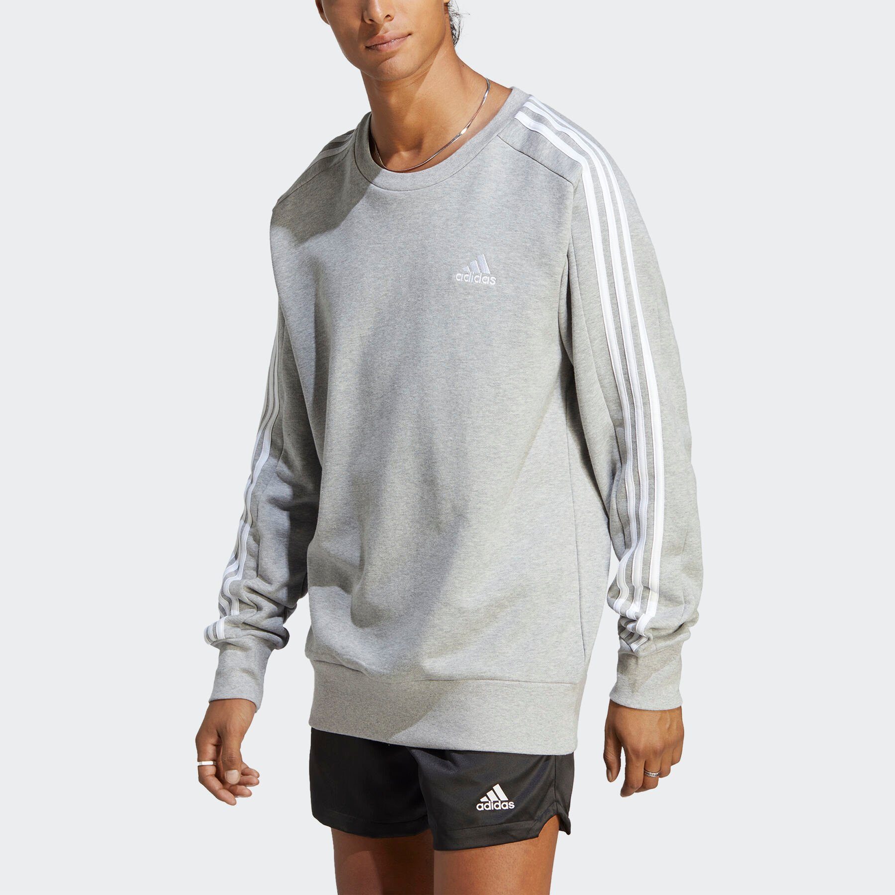 Adidas short clearance sweatshirt