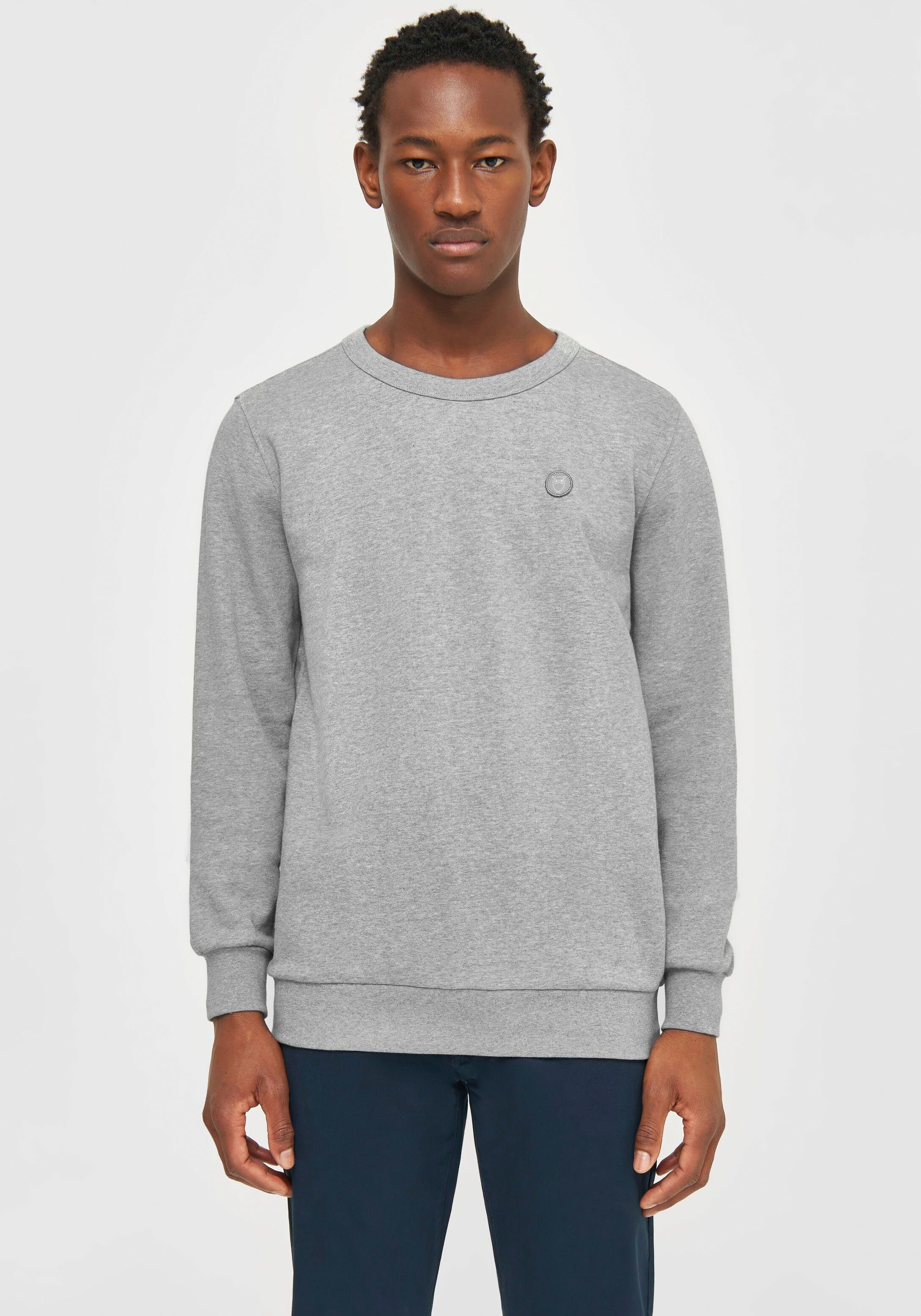 KnowledgeCotton Apparel Sweatshirt in cleane look