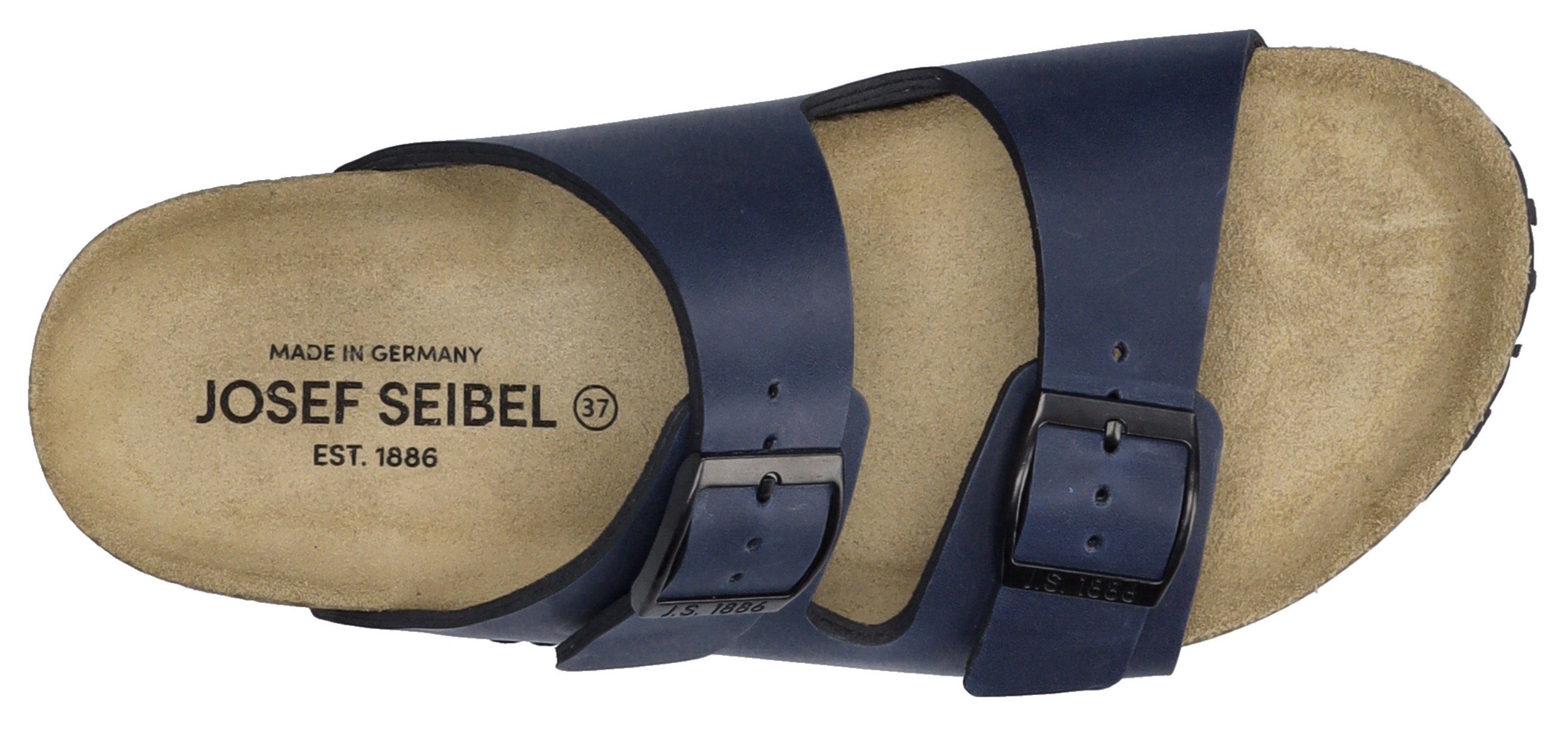 Josef Seibel Slippers Hermine 01 plateau sandaal, zomerschoen, pantoffel met comfortabel voetbed