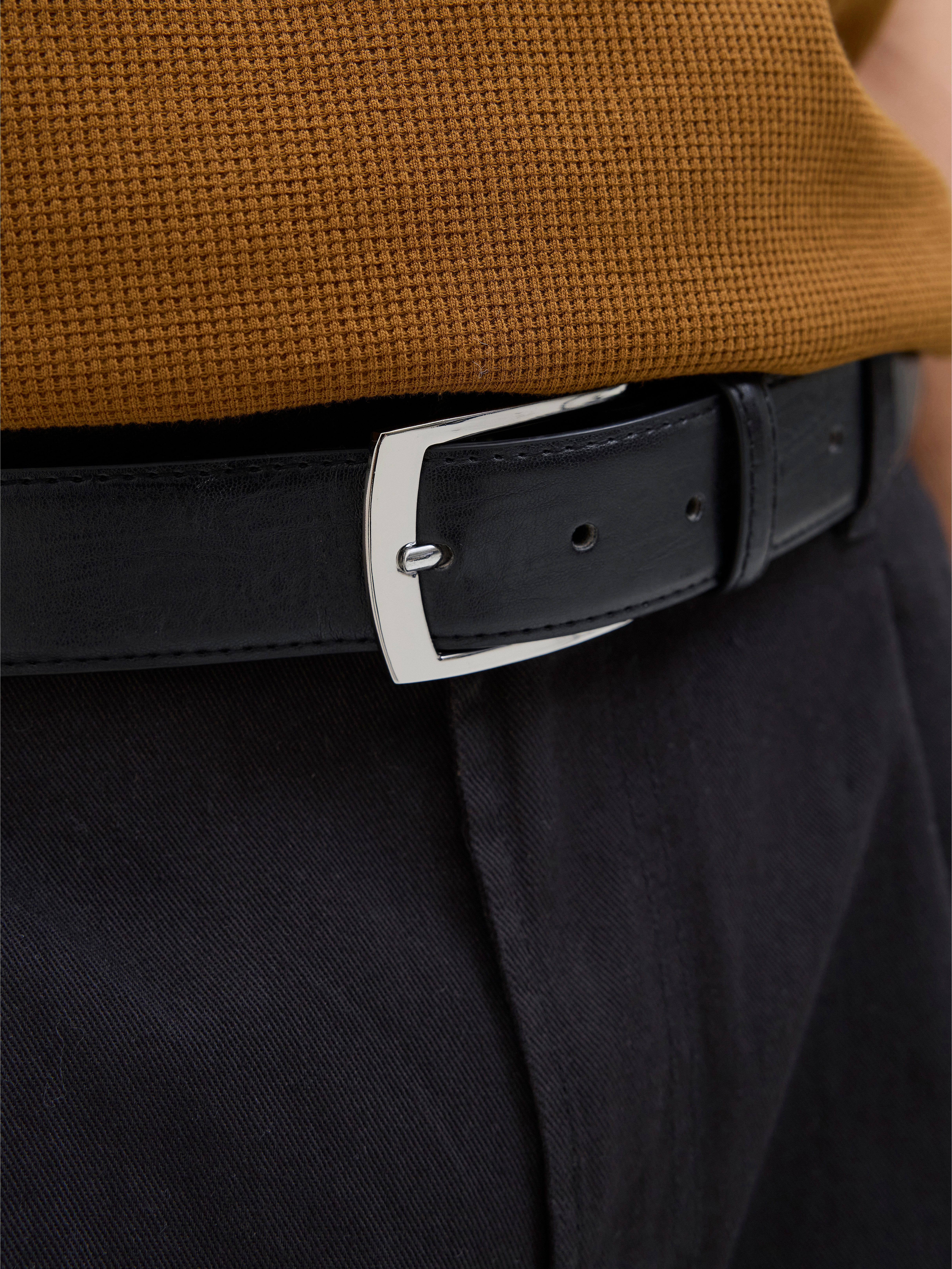 Jack & Jones Leren riem JACMARKUS BELT NOOS