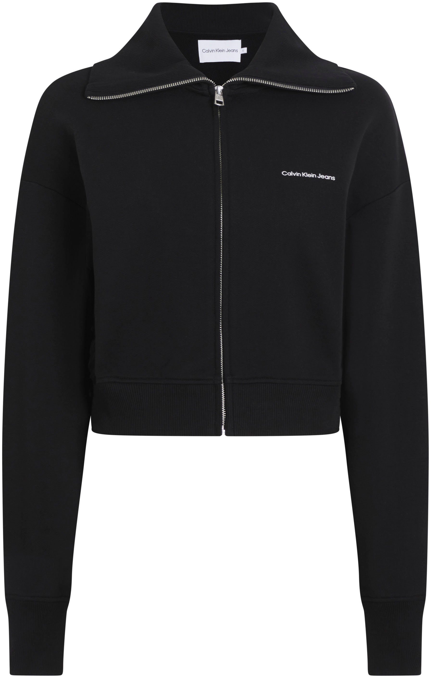 Calvin Klein Sweatshirt DIFFUSED MONOLOGO ZIP-THROUGH