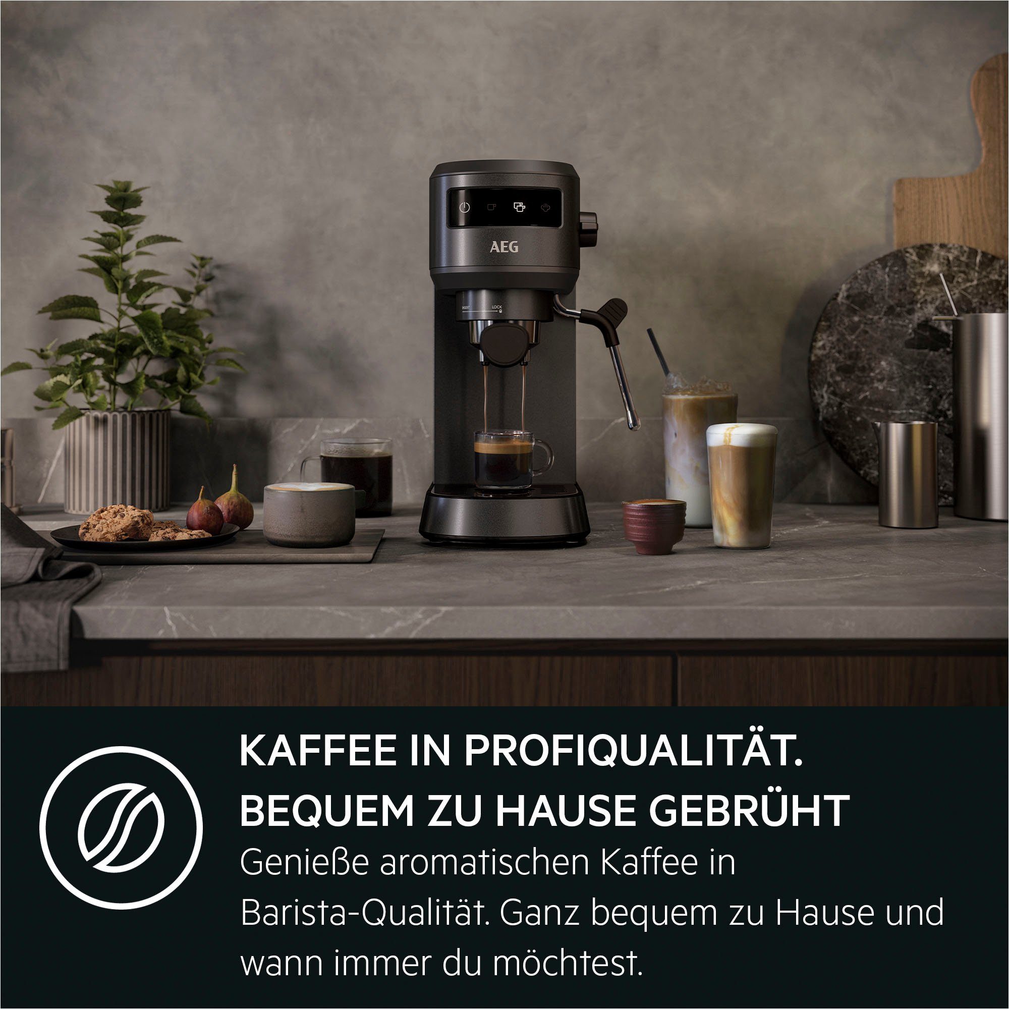 AEG Espressomachine Gourmet 6 EC6-1-6BST