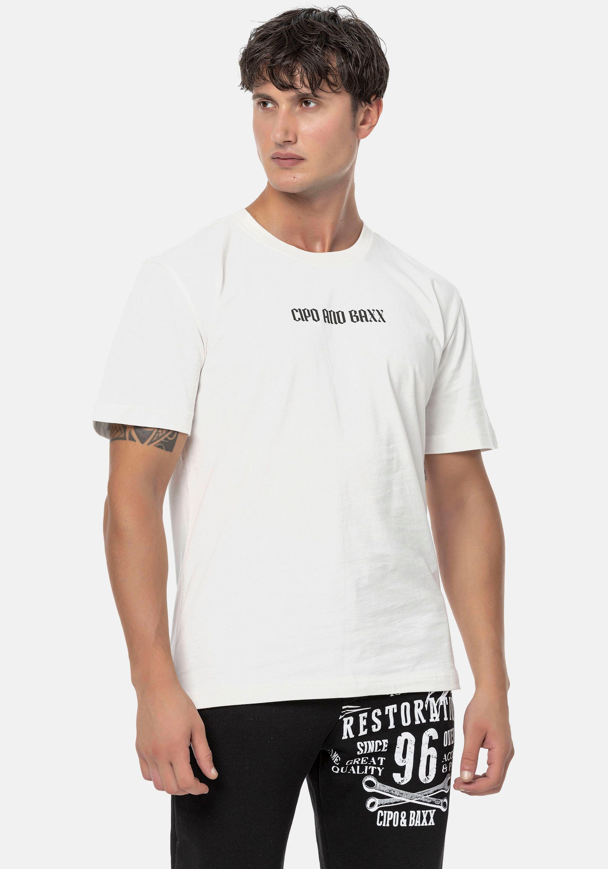 Cipo & Baxx Shirt met korte mouwen