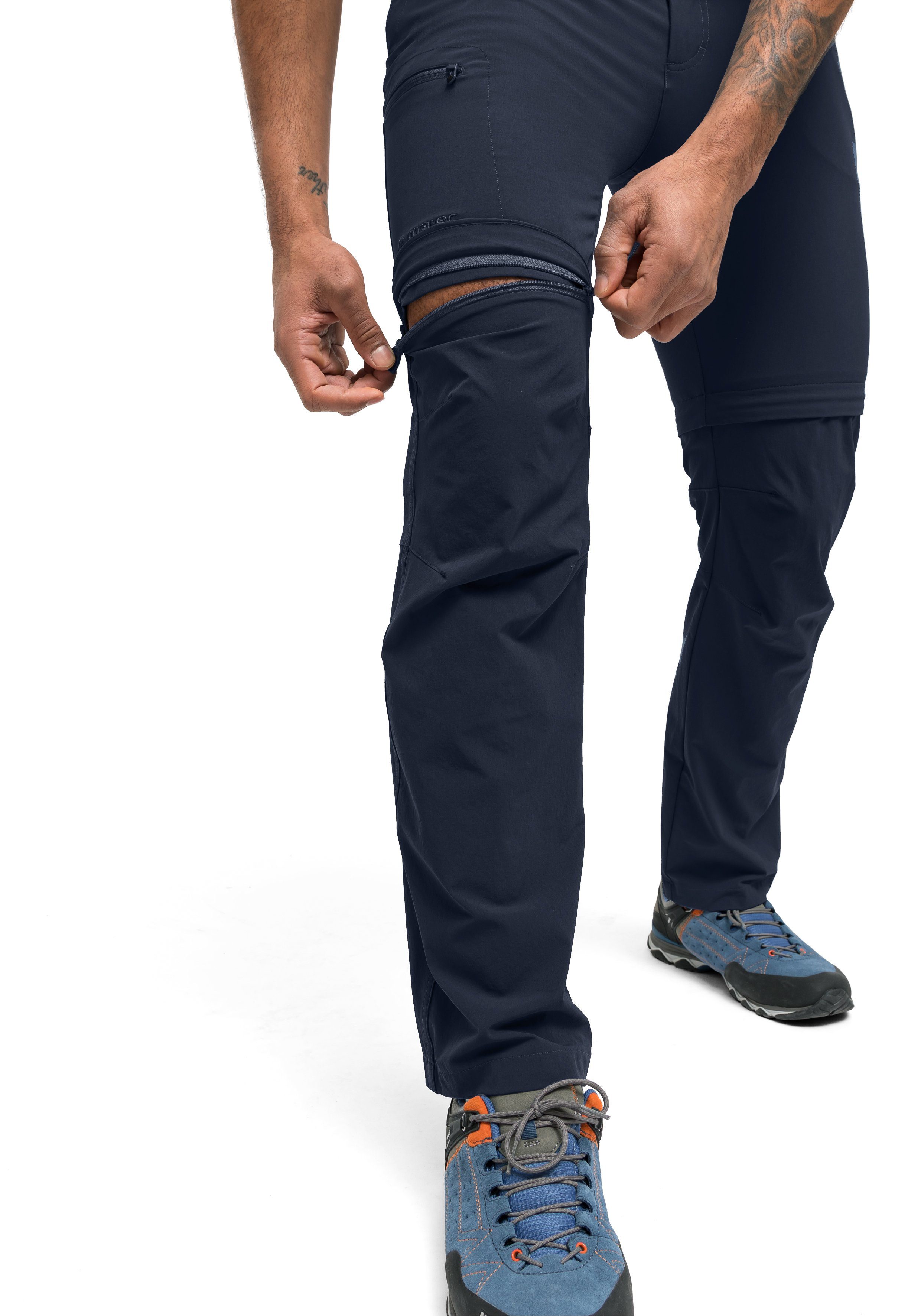 Maier Sports Functionele broek Tajo 2 Heren wandelbroek, afritsbare outdoorbroek, 4 zakken, regular fit