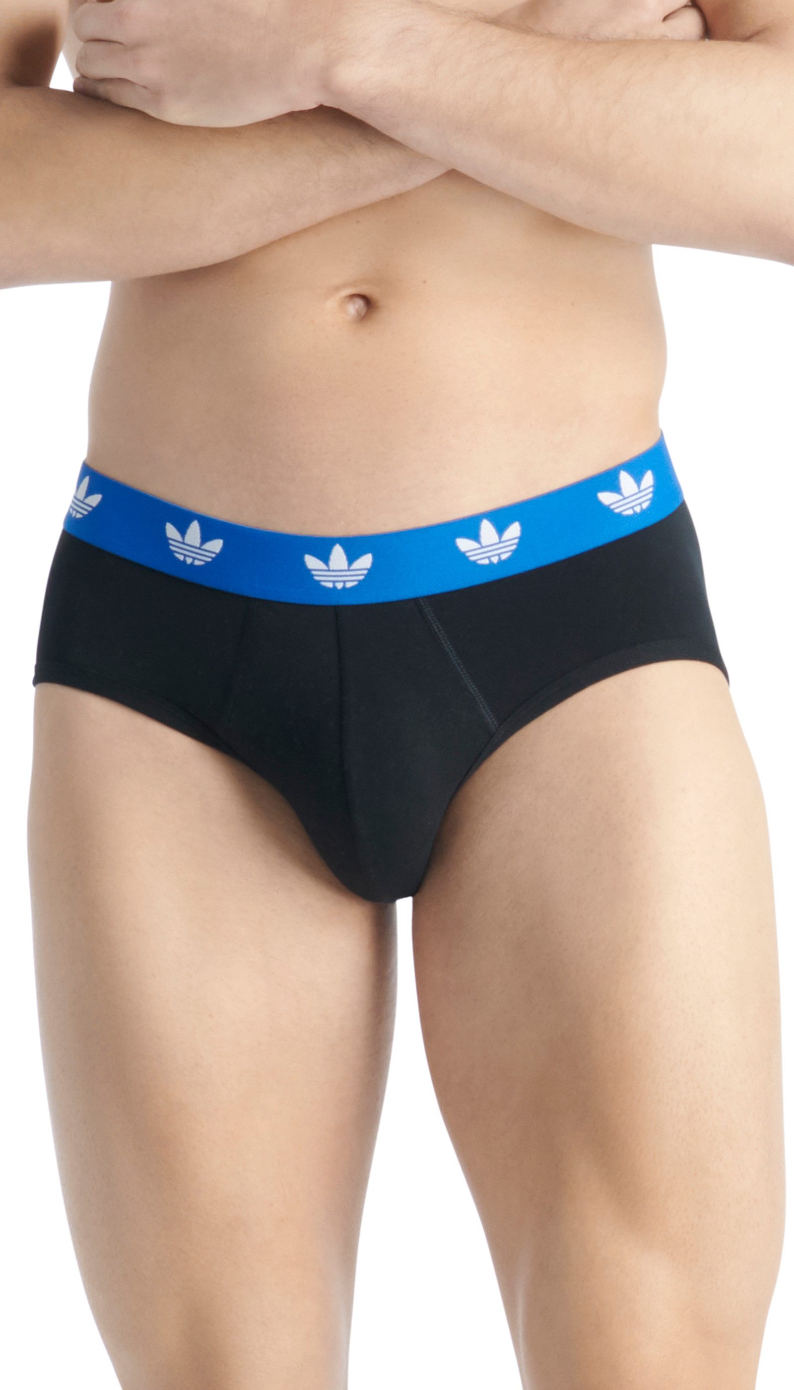 adidas Originals Slip Comfort Flex Cotton met iconische logoprint op de taille (Set van 3)
