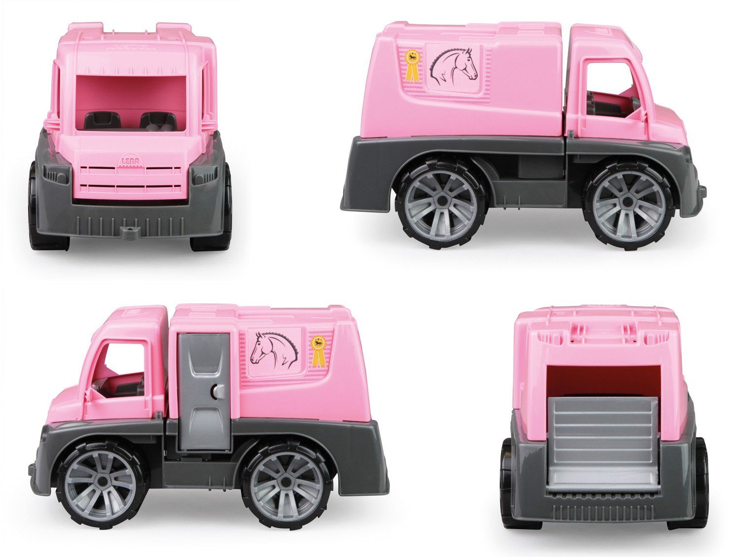 Lena® Speelgoed-bestelwagen Truxx, paardentransporter
