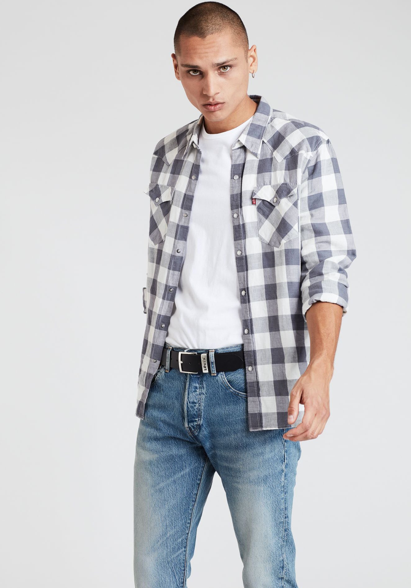 Levi's® Leren riem ASHLAND riem (BIG & TALL)