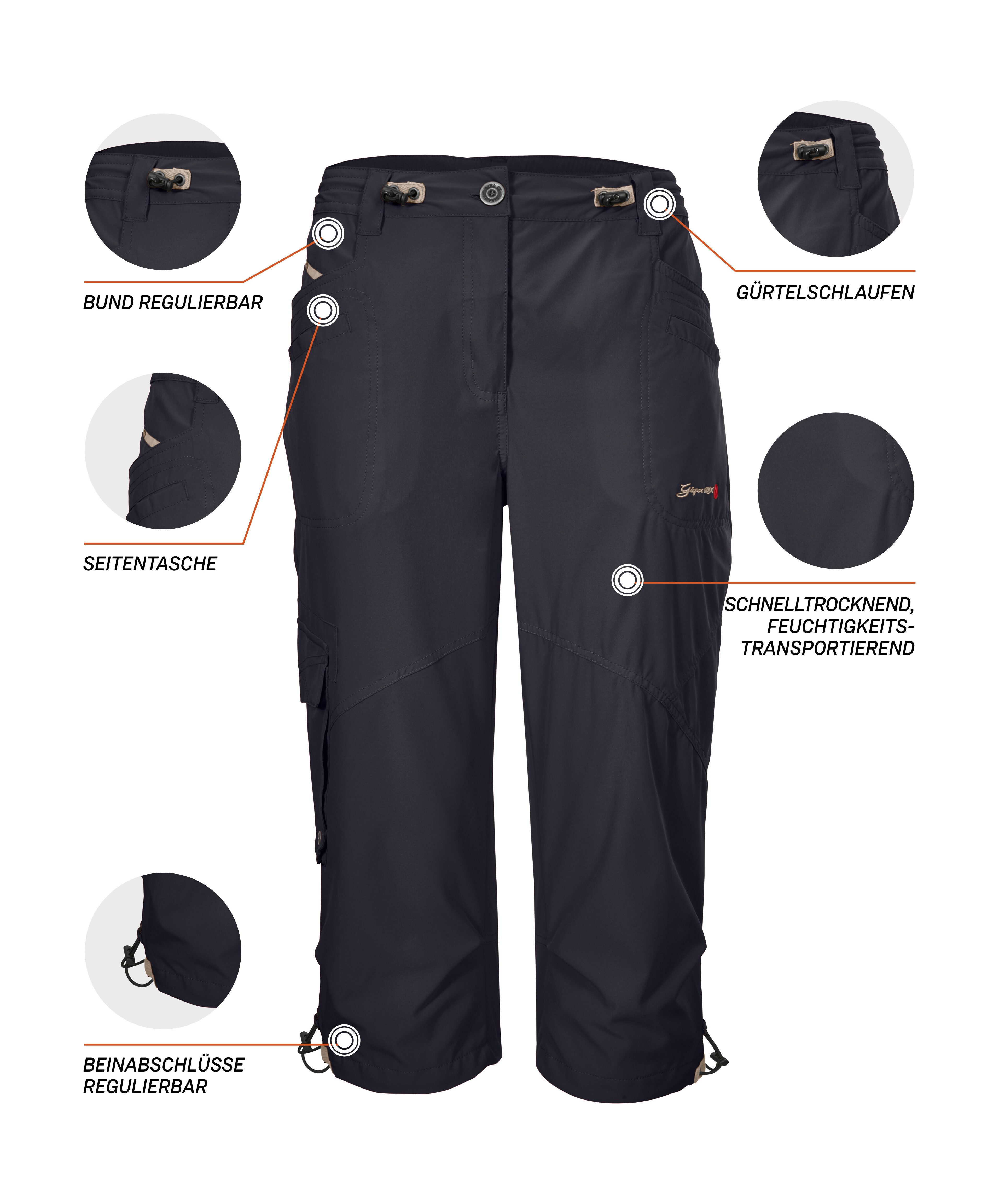 G.I.G.A. DX by killtec 3/4 broek GS 31 WMN PNTS